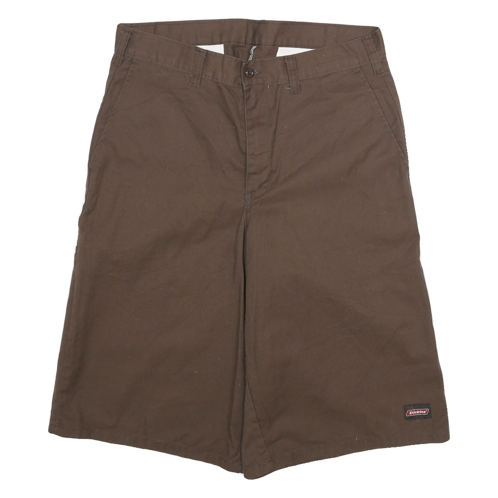 DICKIES Mens Shorts Brown Casual L W30 Workwear Cotton Blend Comfort Refurbished - N/A refurbished available on Cerqular