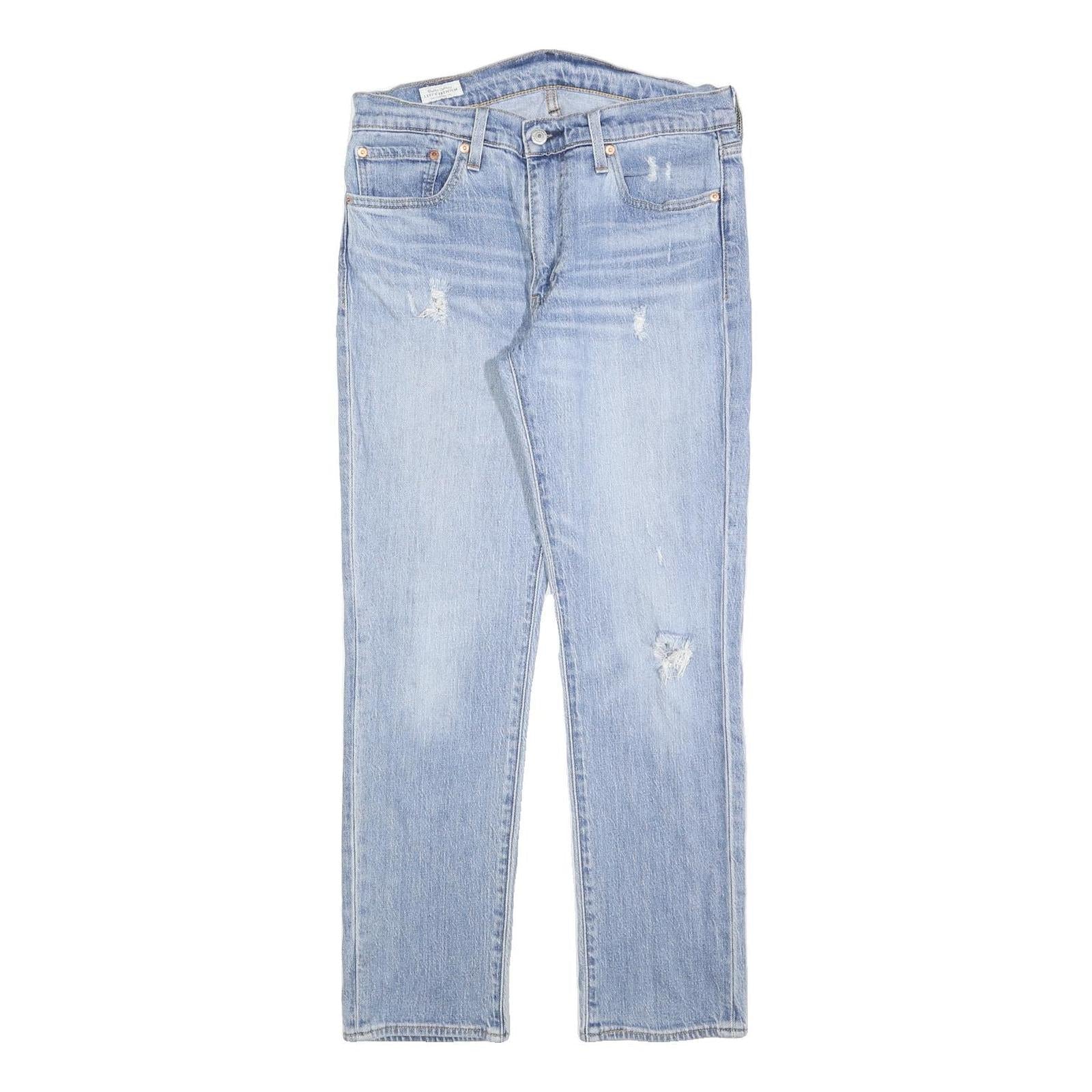 LEVI'S 511 BIG E Mens Jeans Blue Slim Skinny Denim Light W32 L30 Vintage Refurbished - N/A refurbished available on Cerqular