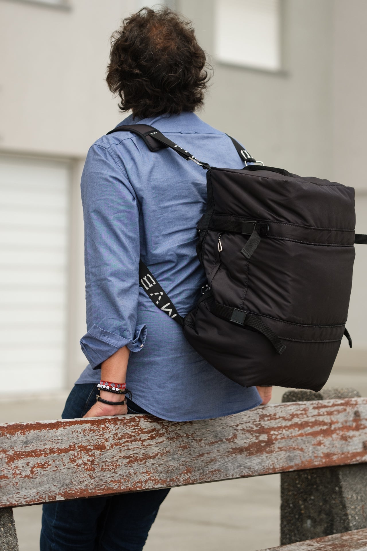 Buy Sports Vegan Backpack black - Made with ocean plastic Refurbished - $203.13 Sports Vegan Backpack black - Made with ocean plastic Refurbished - My Vegan Bags refurbished available on Cerqular