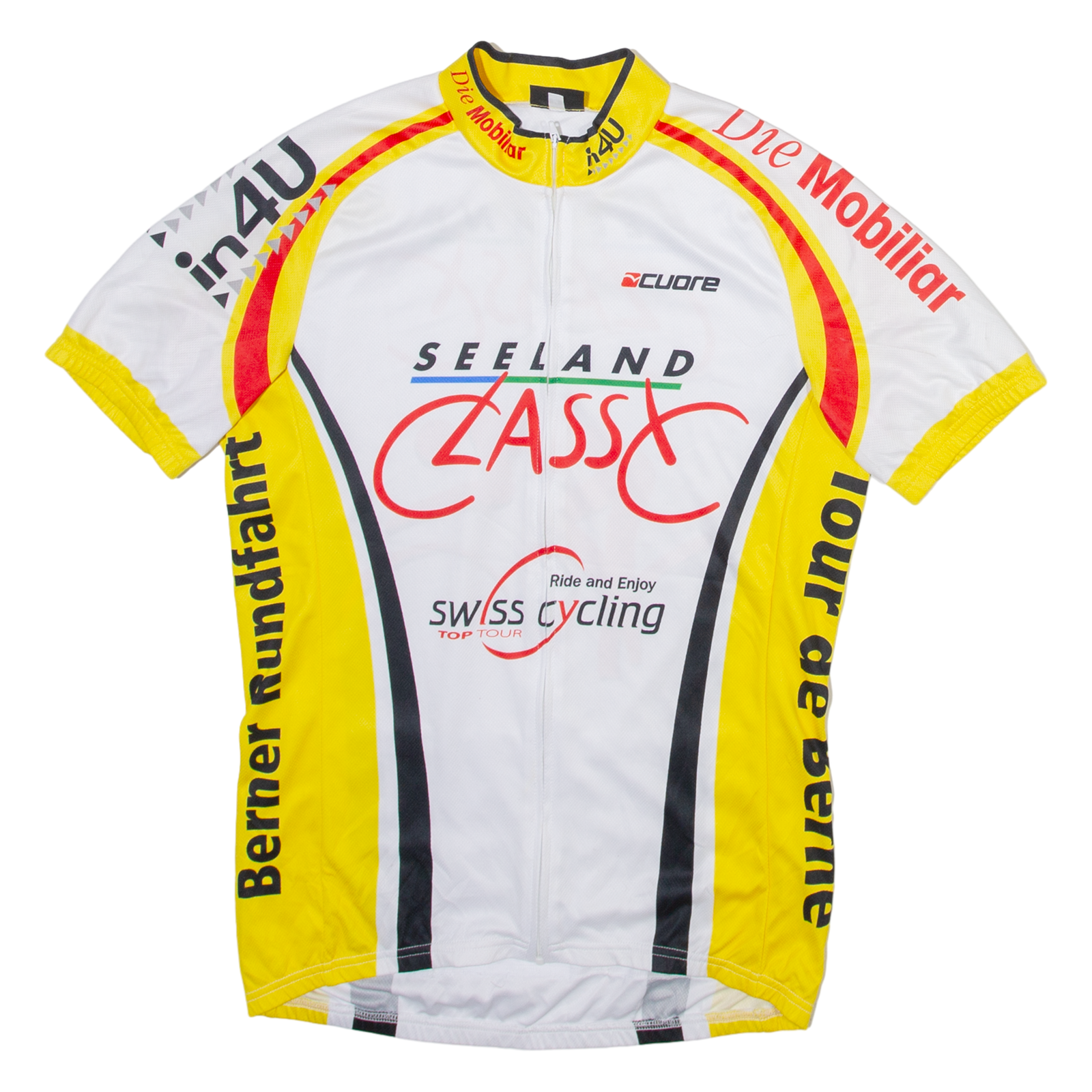 CUORE Full Zip Mens Jersey White M Refurbished - N/A refurbished available on Cerqular