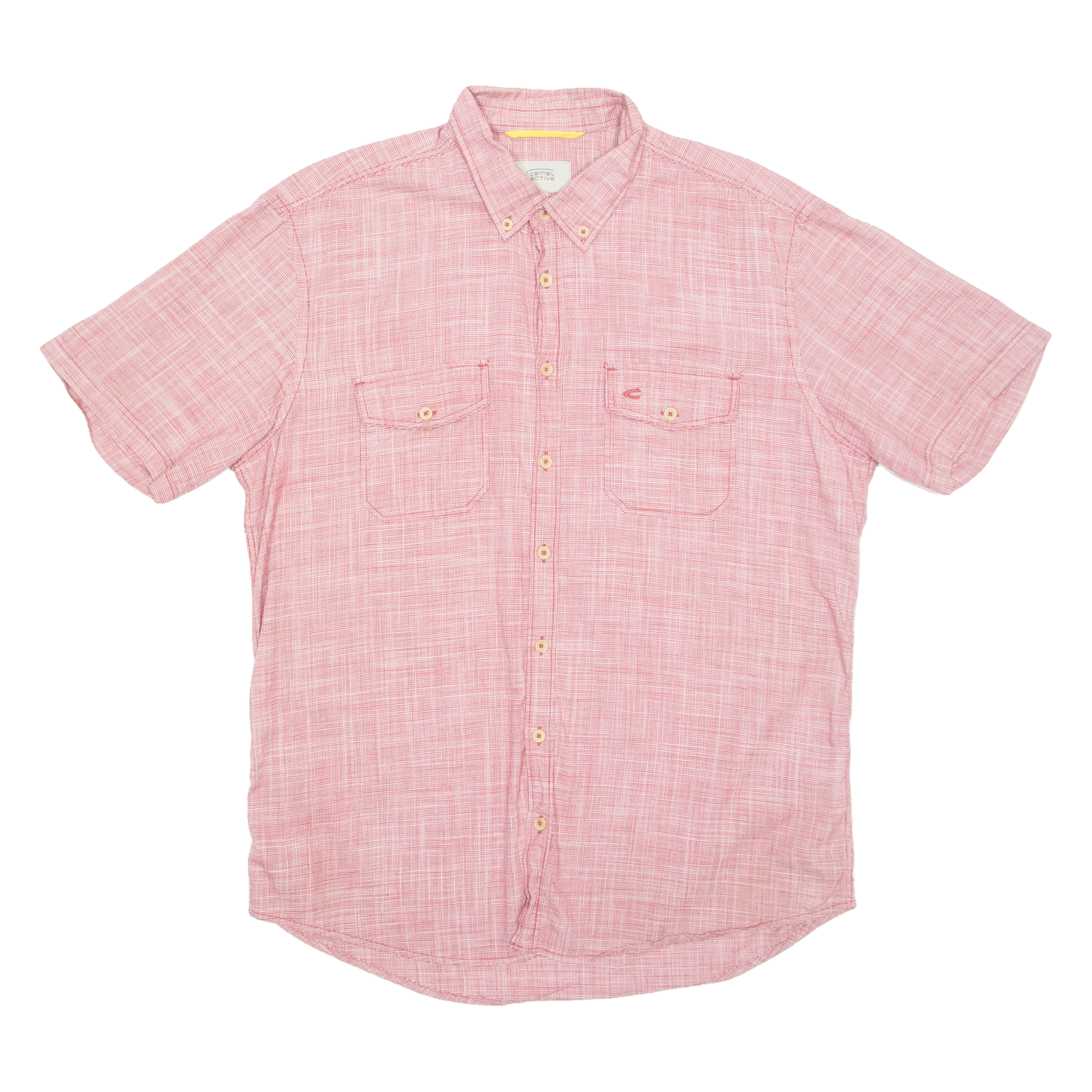 CAMEL ACTIVE Mens Plain Shirt Red L Refurbished - N/A refurbished available on Cerqular