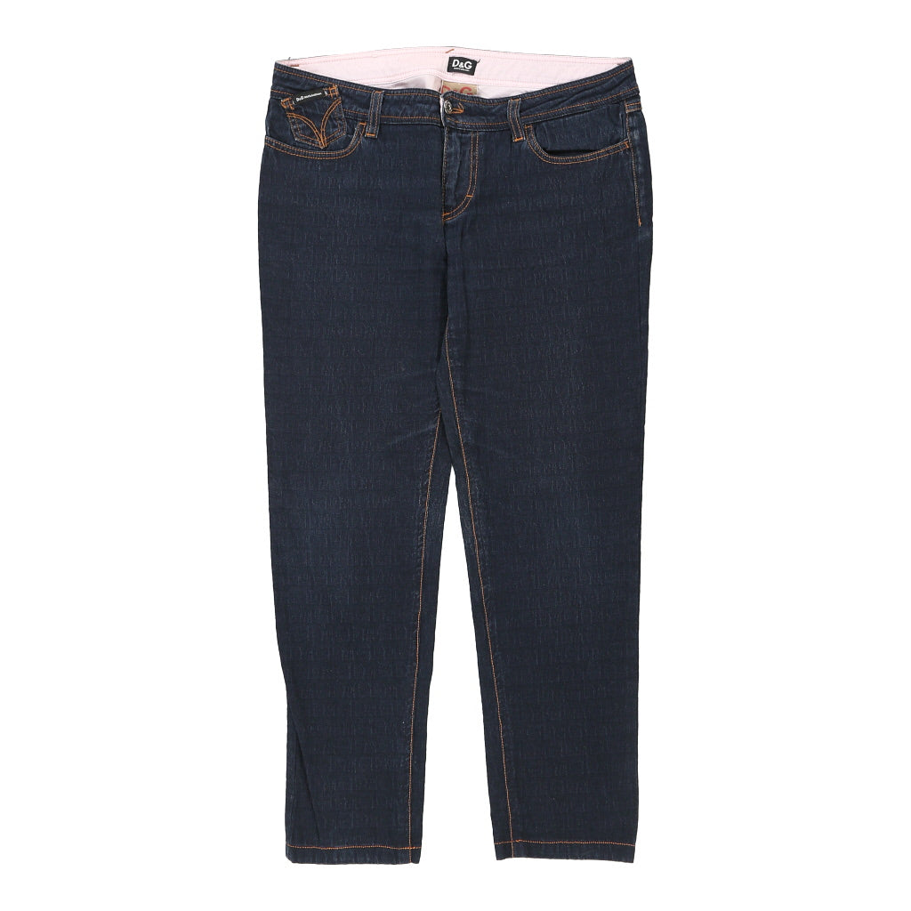 Dolce & Gabbana Jeans - 35W UK 14 Blue Cotton | Size: UK 14 Refurbished - N/A (Preloved Designer is not a specific brand, it refurbished available on Cerqular