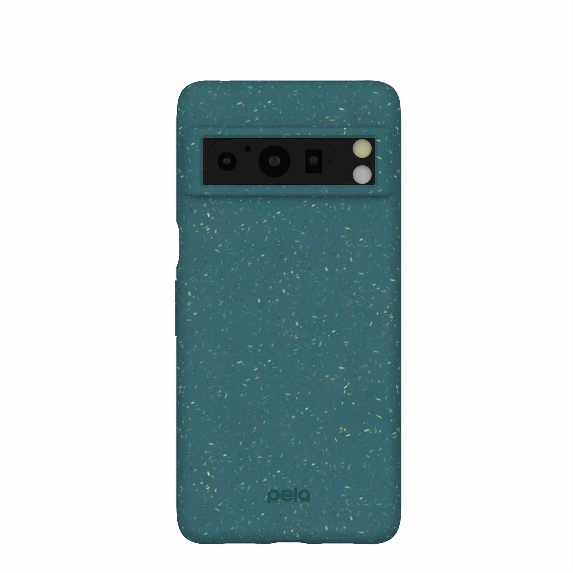 Green Google Pixel 8 Pro Phone Case Refurbished - Pela Case refurbished available on Cerqular