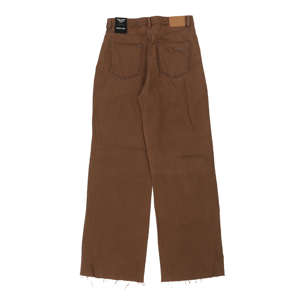 Tally Weij Jeans - 28W UK 10 Brown Cotton Refurbished - Thrifted (note: this is a term often used to describe second- refurbished available on Cerqular