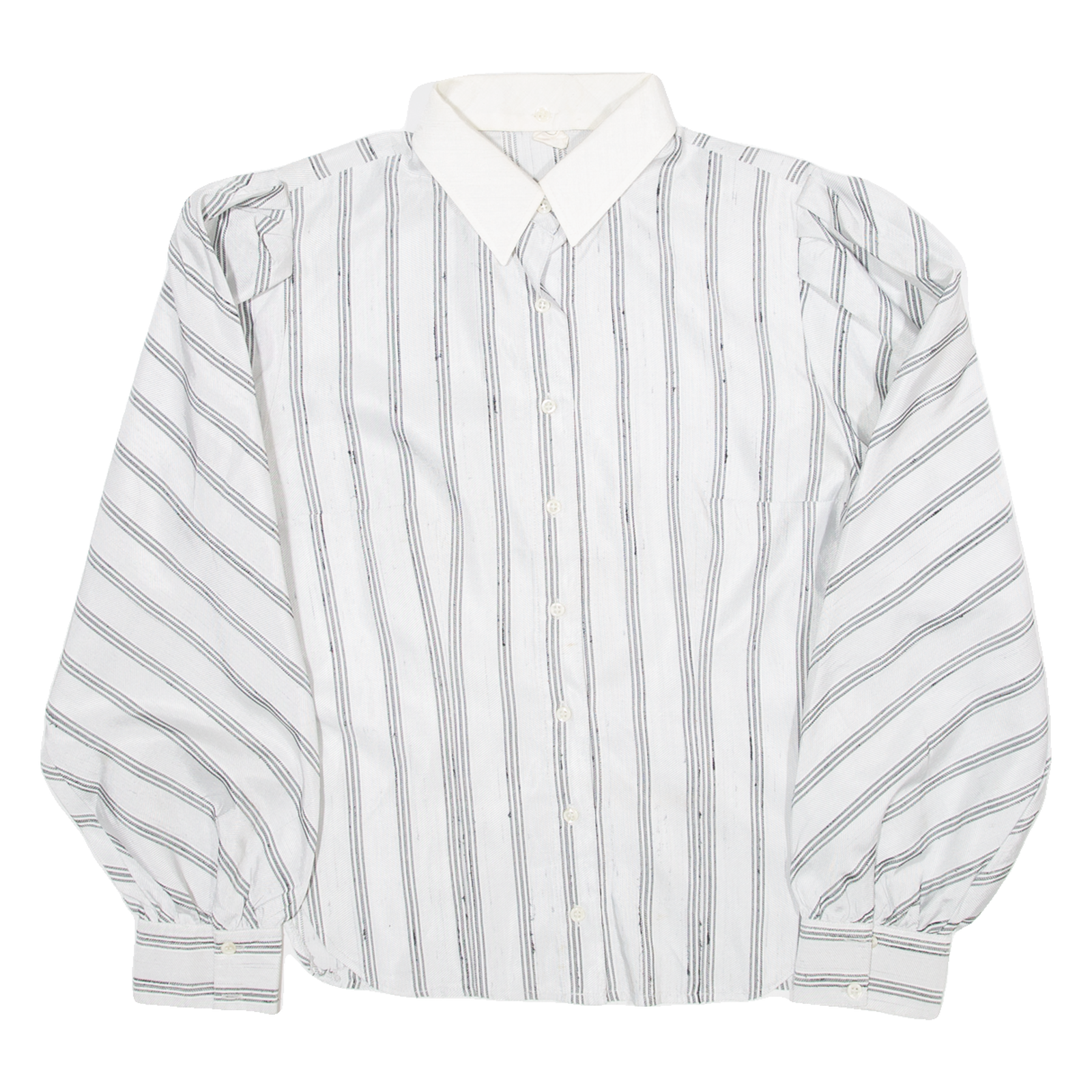 Buy Womens Shirt Shirt Grey Long Sleeve Striped S Refurbished - $16.89 Womens Shirt Shirt Grey Long Sleeve Striped S Refurbished - N/A refurbished available on Cerqular