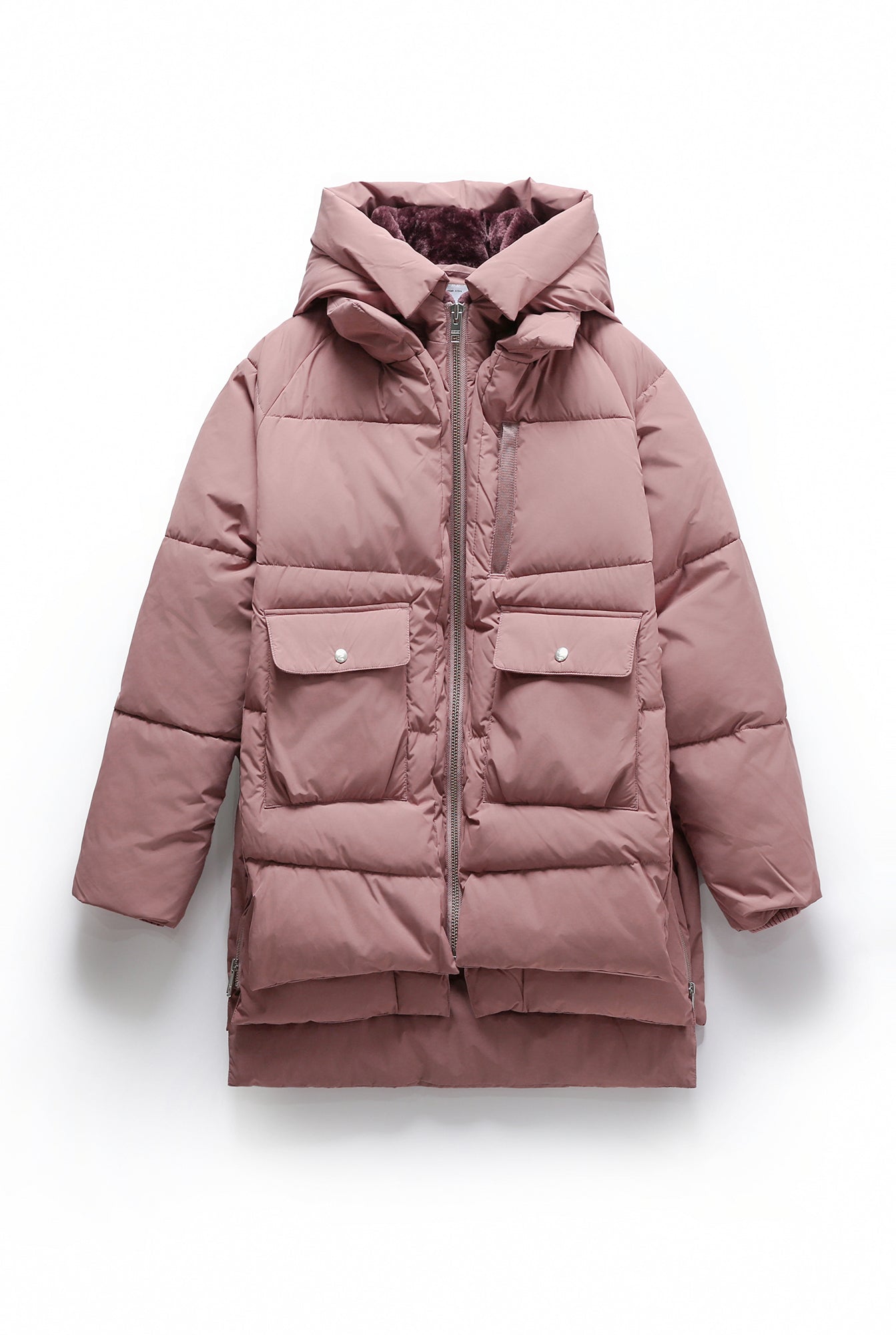 Jac Lyndon Puffer Shadow-Rose | Color: SHADOW ROSE | Size: XS Refurbished - N/A (I could not find a well-known brand with this name refurbished available on Cerqular