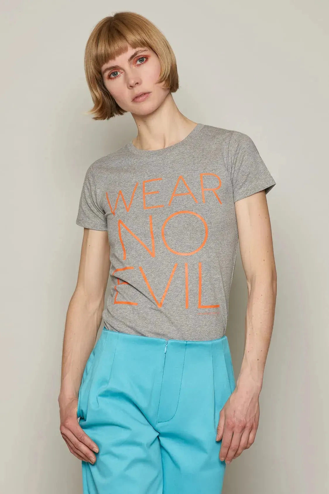 Buy Wear No Evil T-Shirt (Grey) | size: XL Refurbished - $30.00 Wear No Evil T-Shirt (Grey) | size: XL Refurbished - N/A refurbished available on Cerqular