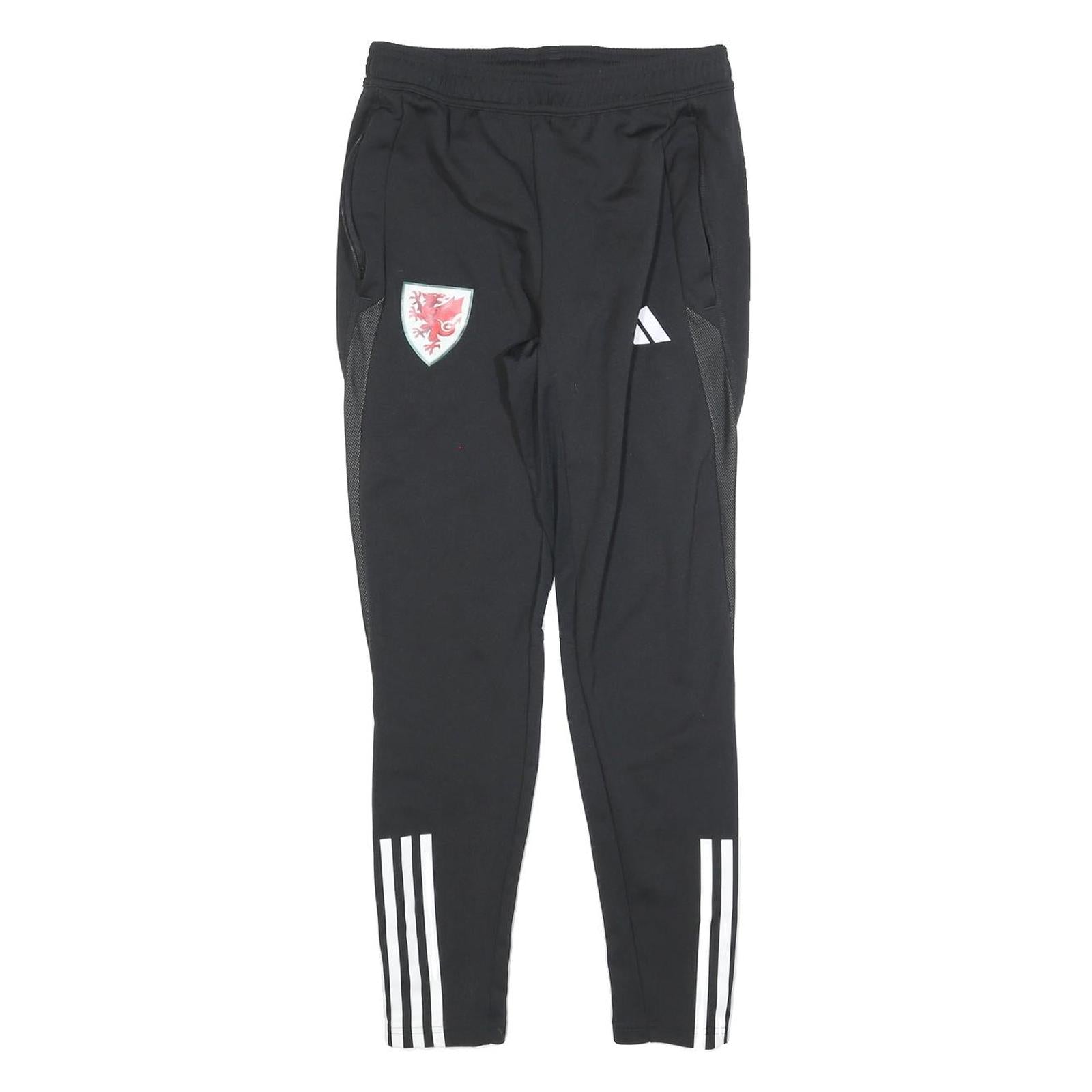 Buy ADIDAS Mens Joggers Black S W26 L28 Slim Tapered Three Stripe Athletic Track Refurbished - $38.99 ADIDAS Mens Joggers Black S W26 L28 Slim Tapered Three Stripe Athletic Track Refurbished - N/A refurbished available on Cerqular