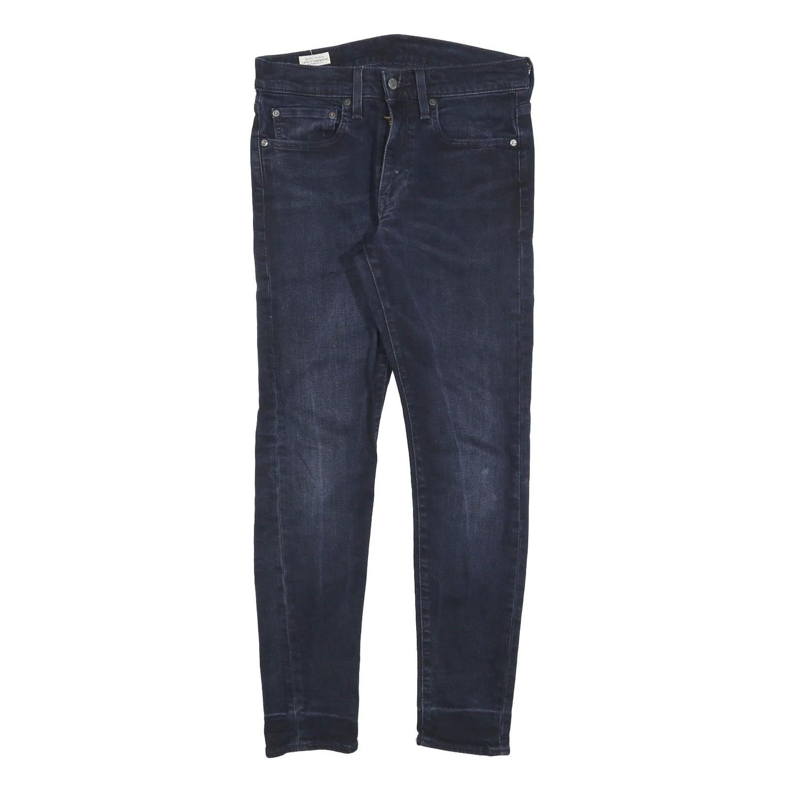 LEVI'S Mens Jeans Blue Slim Skinny Denim Medium W31 L30 Stretch Zip Refurbished - N/A refurbished available on Cerqular