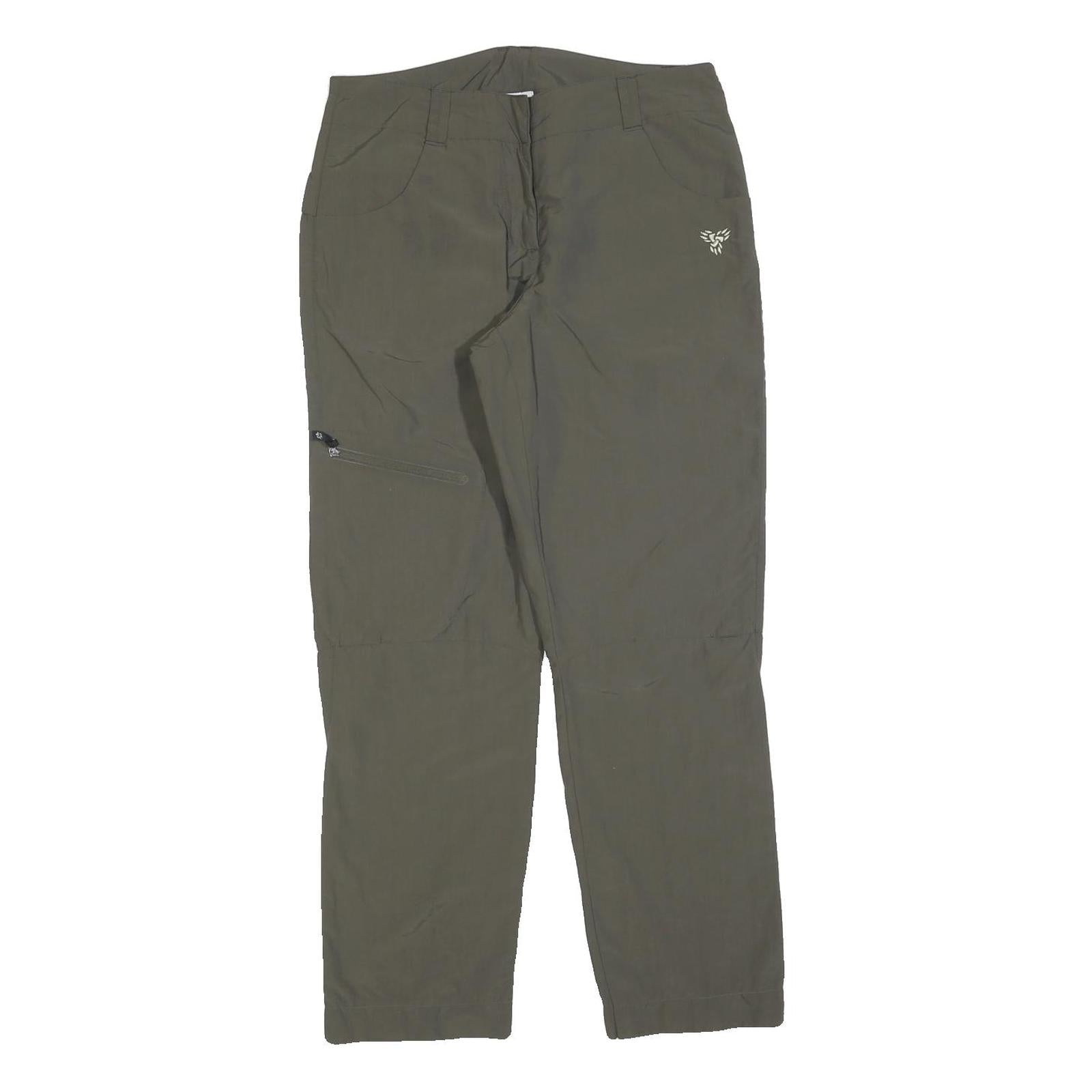 JACK WOLFSKIN Womens Polyester Blend Regular Fit Green Trousers W30 L30 Outdoor Refurbished - N/A refurbished available on Cerqular