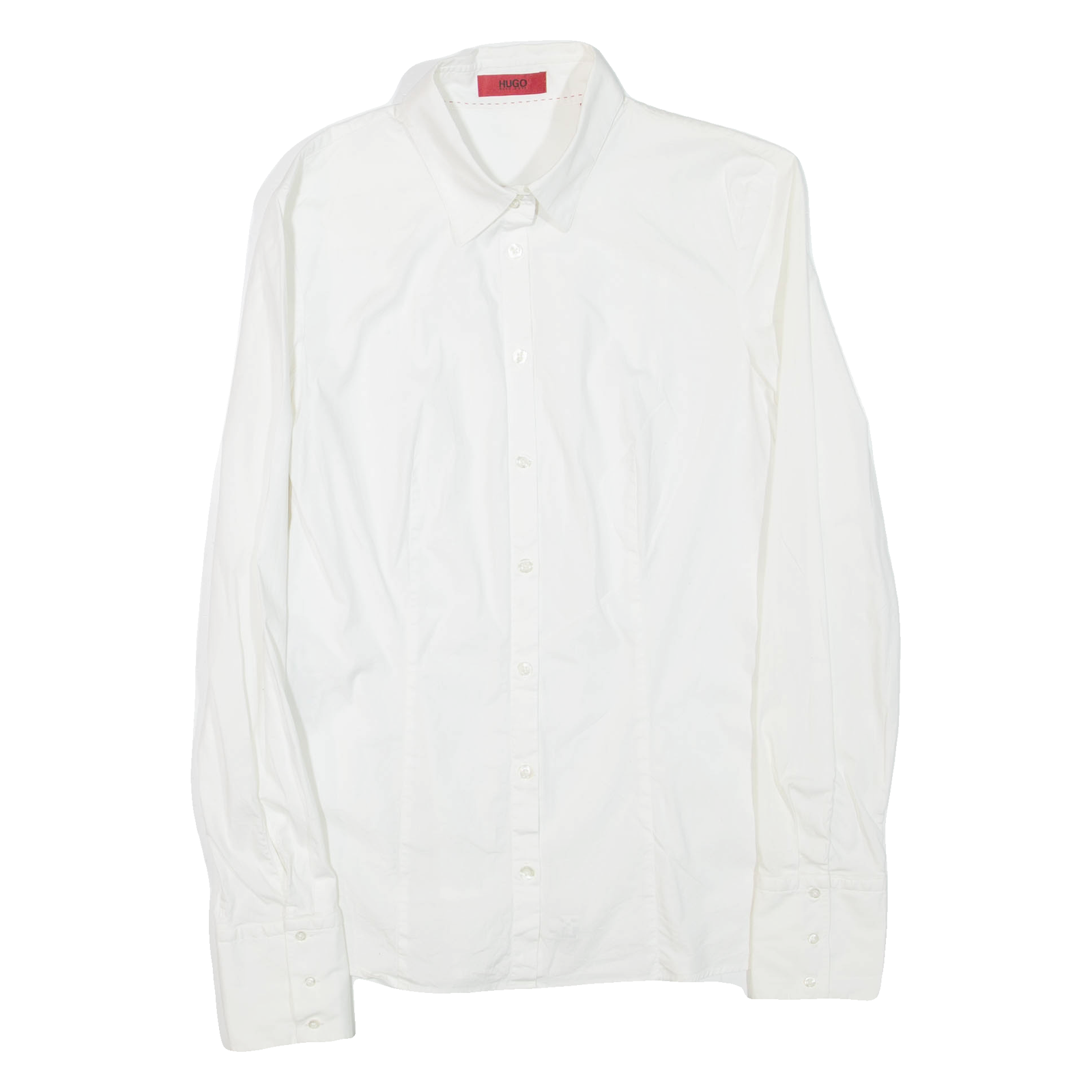 Buy HUGO BOSS Womens Plain Shirt White Long Sleeve UK 8 Refurbished - $31.19 HUGO BOSS Womens Plain Shirt White Long Sleeve UK 8 Refurbished - N/A refurbished available on Cerqular
