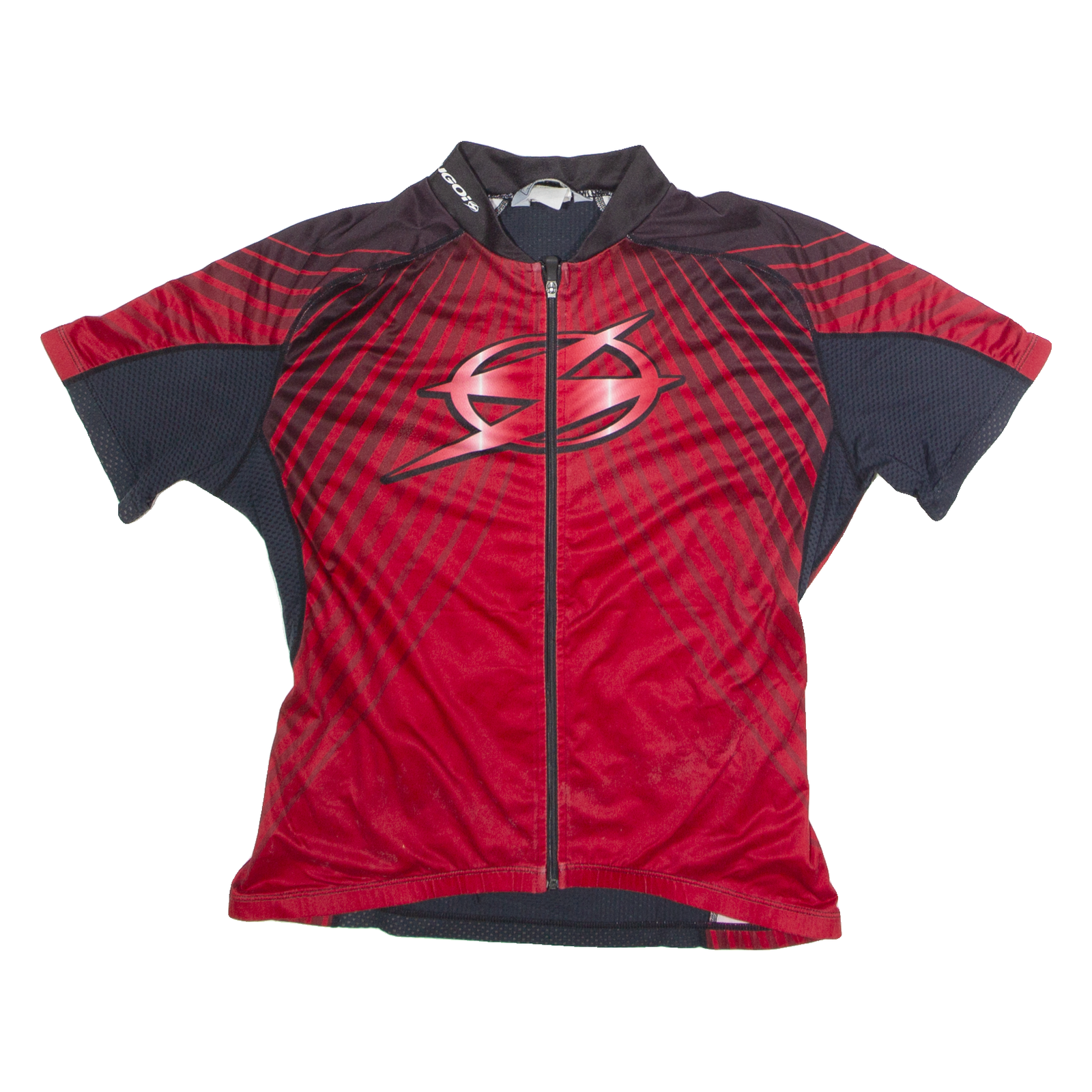 SUGOI Full Zip Cycling Womens Jersey Red High Neck 2XL Refurbished - N/A refurbished available on Cerqular