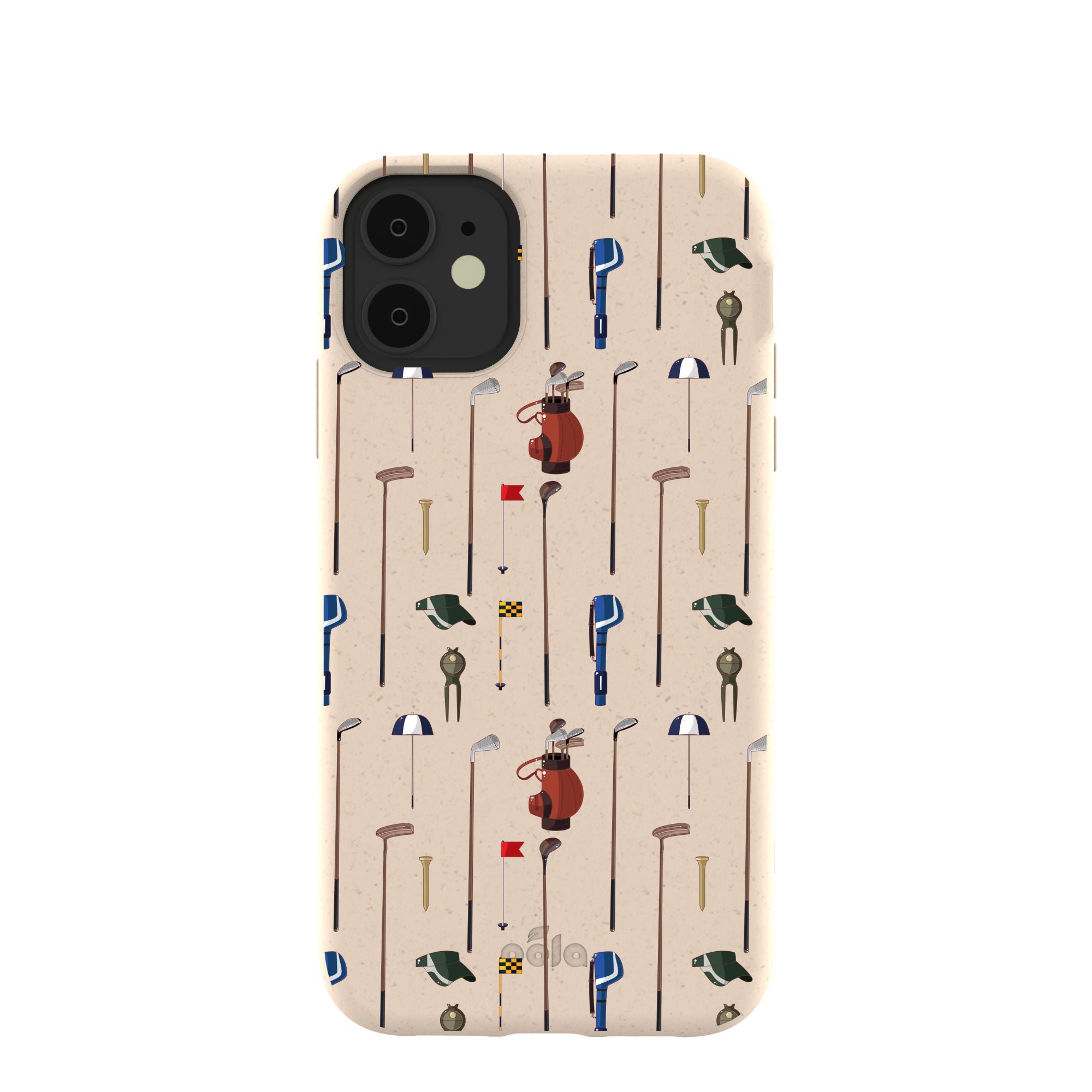 Seashell Golf Time iPhone 11 Case Refurbished - Pela Case refurbished available on Cerqular