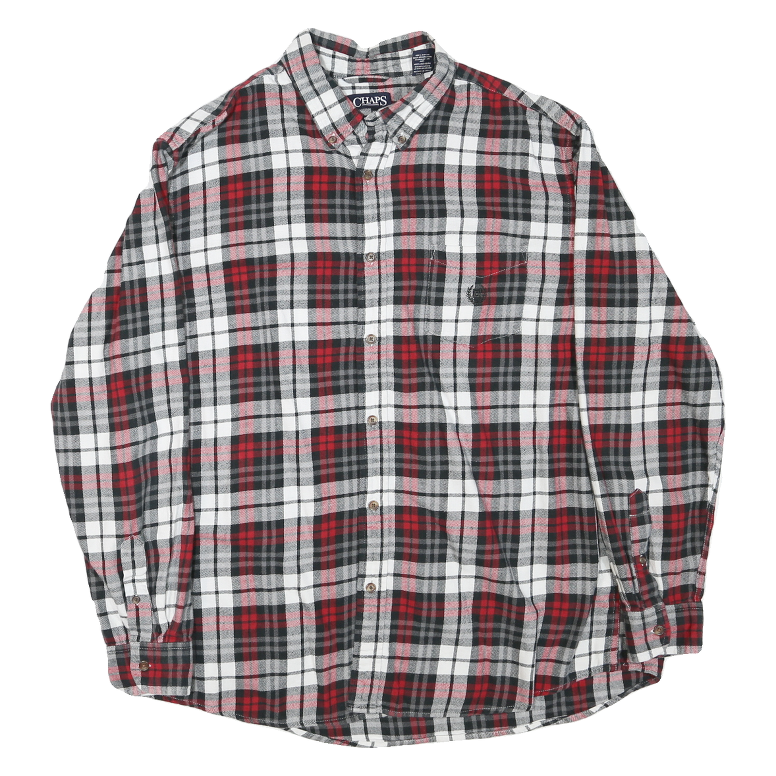 Buy CHAPS Mens Red & Black Check Shirt XL Casual Cotton Long Sleeve Button Down Refurbished - $27.29 CHAPS Mens Red & Black Check Shirt XL Casual Cotton Long Sleeve Button Down Refurbished - N/A refurbished available on Cerqular