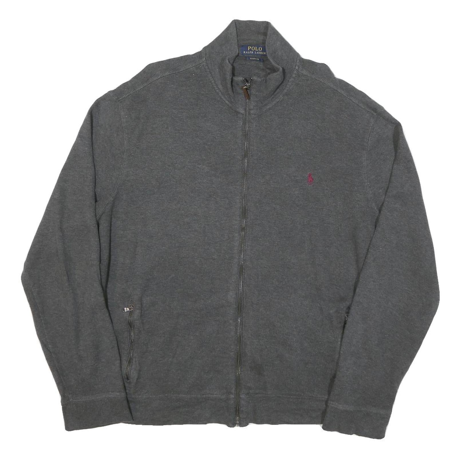 Buy POLO RALPH LAUREN Mens Grey Zip Jumper Cotton Blend XL Relaxed Full Zip Refurbished - $63.69 POLO RALPH LAUREN Mens Grey Zip Jumper Cotton Blend XL Relaxed Full Zip Refurbished - N/A refurbished available on Cerqular