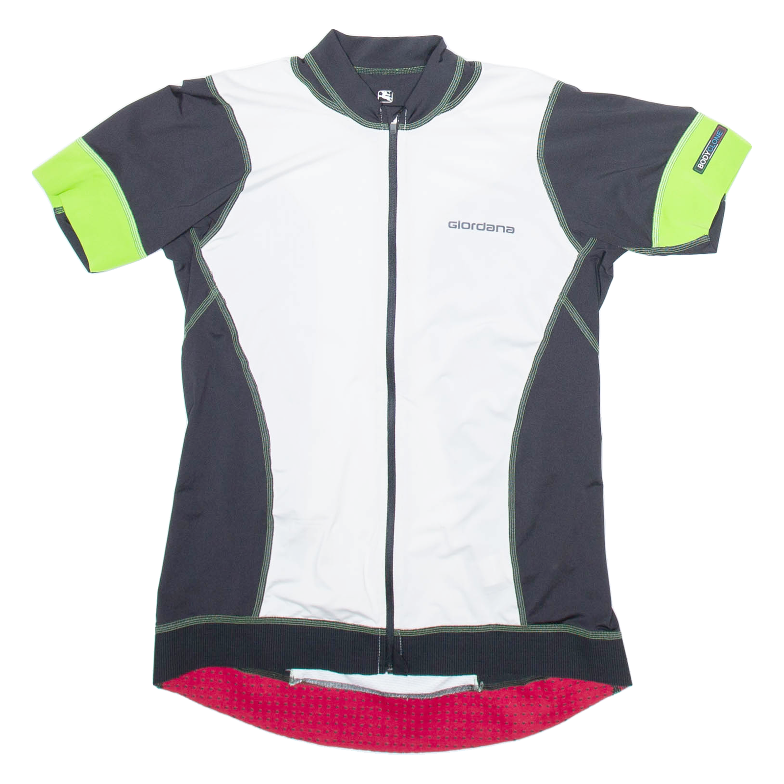GIORDANA Full Zip Cycling Mens Jersey White L Refurbished - N/A refurbished available on Cerqular