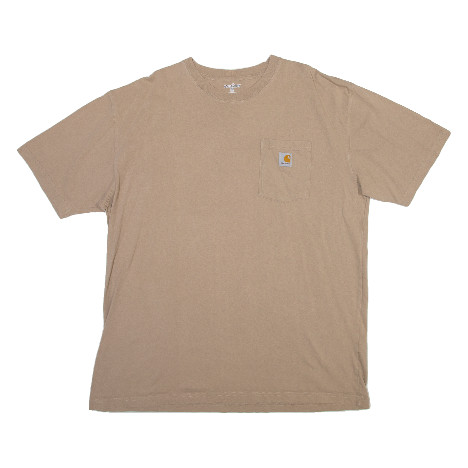CARHARTT Mens T-Shirt Beige XL Refurbished - N/A refurbished available on Cerqular