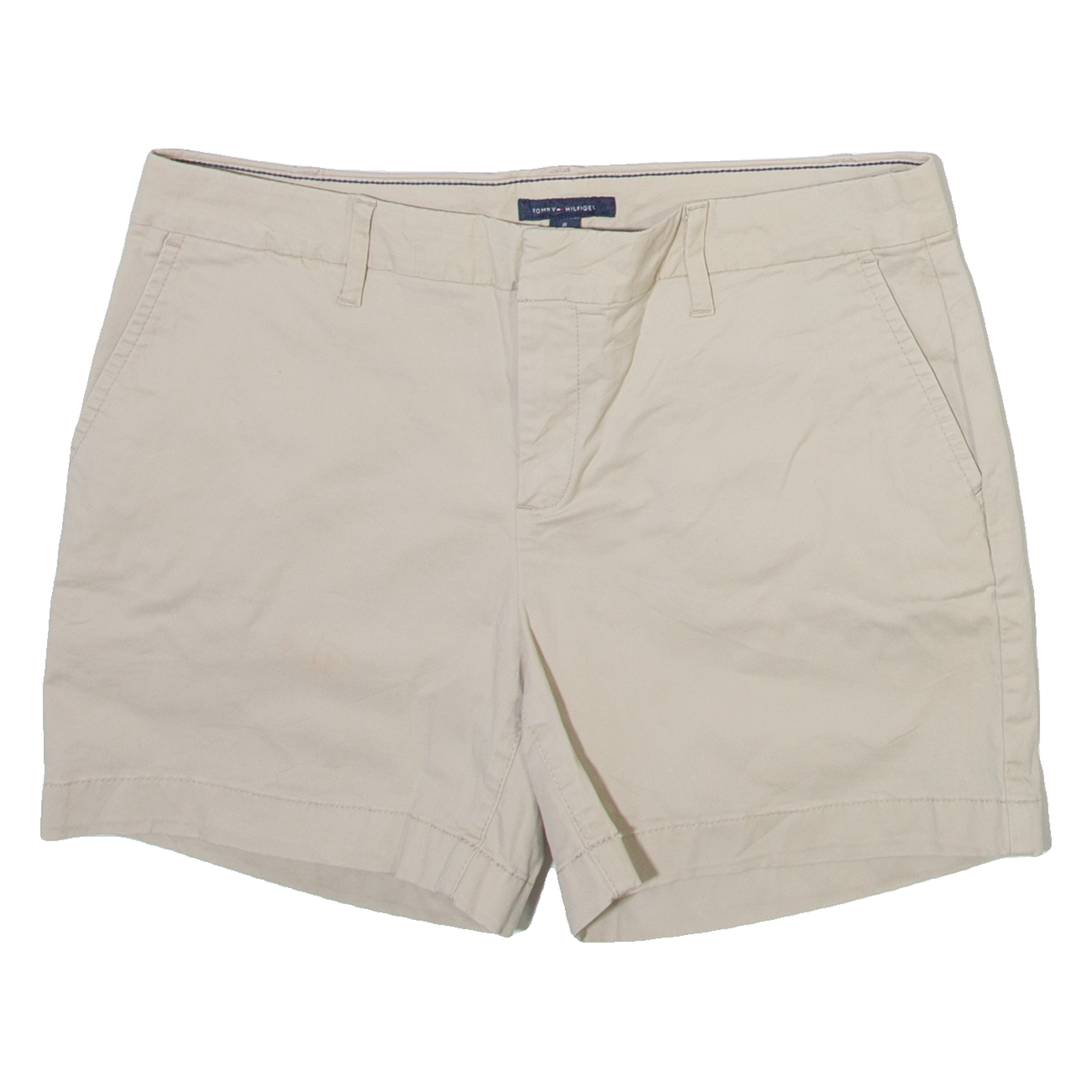 TOMMY HILFIGER Womens Casual Shorts Cream M W32 Refurbished - N/A refurbished available on Cerqular