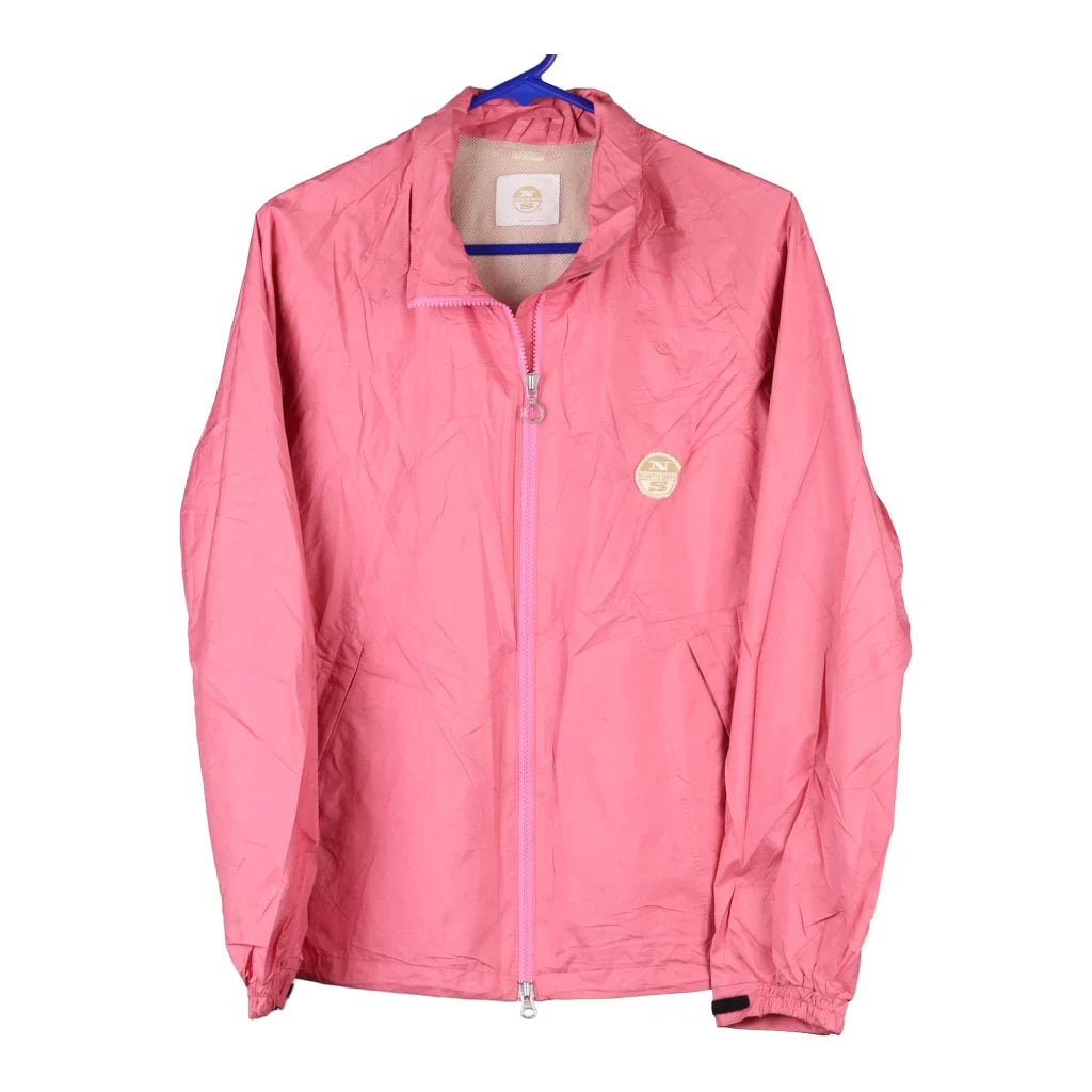 Buy North Sails Jacket - Large Pink Polyester Blend Refurbished - $25.45 North Sails Jacket - Large Pink Polyester Blend Refurbished - Thrifted (note: this is a term often used to describe second- refurbished available on Cerqular
