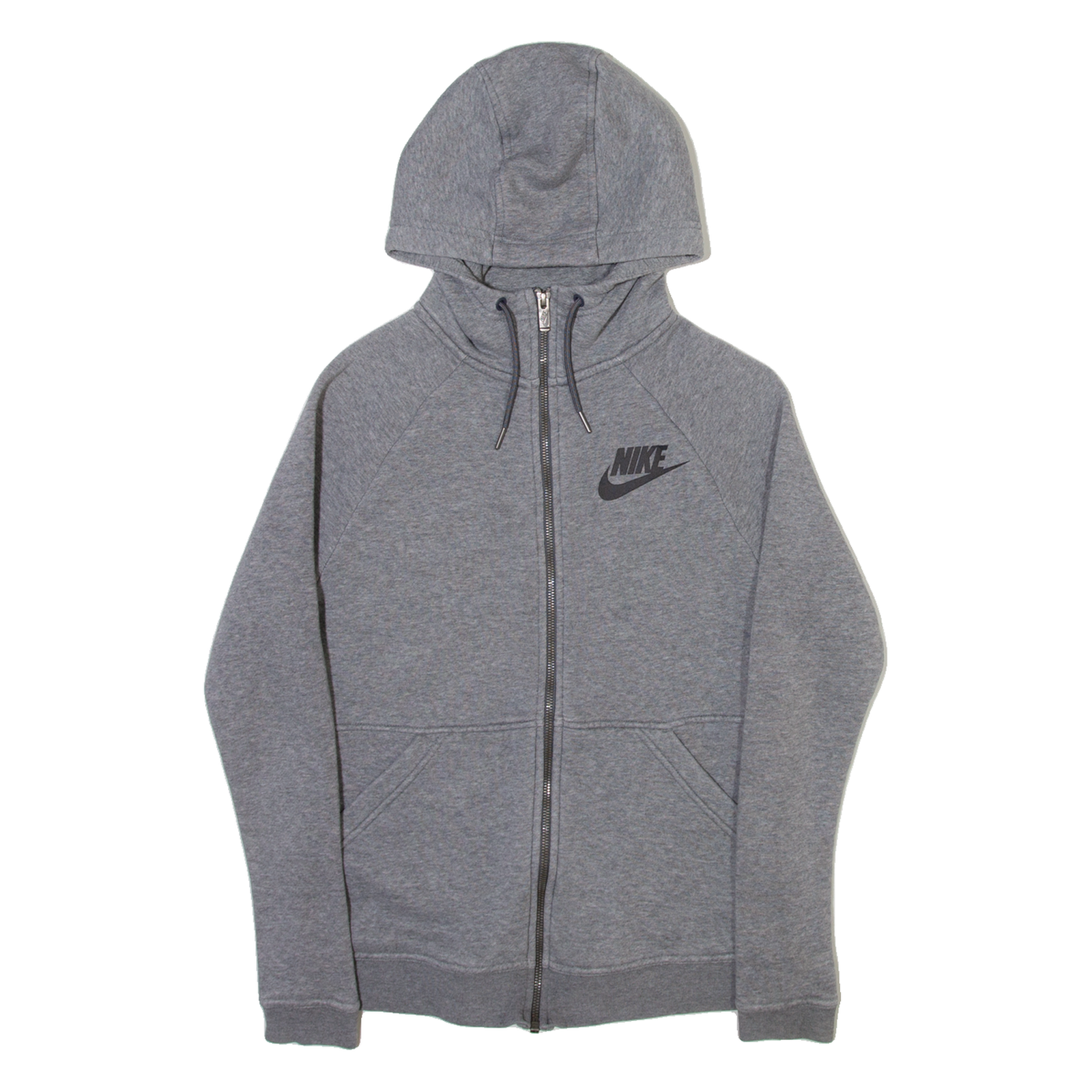 NIKE Mens Grey Hoodie Full Zip XS Refurbished - N/A refurbished available on Cerqular