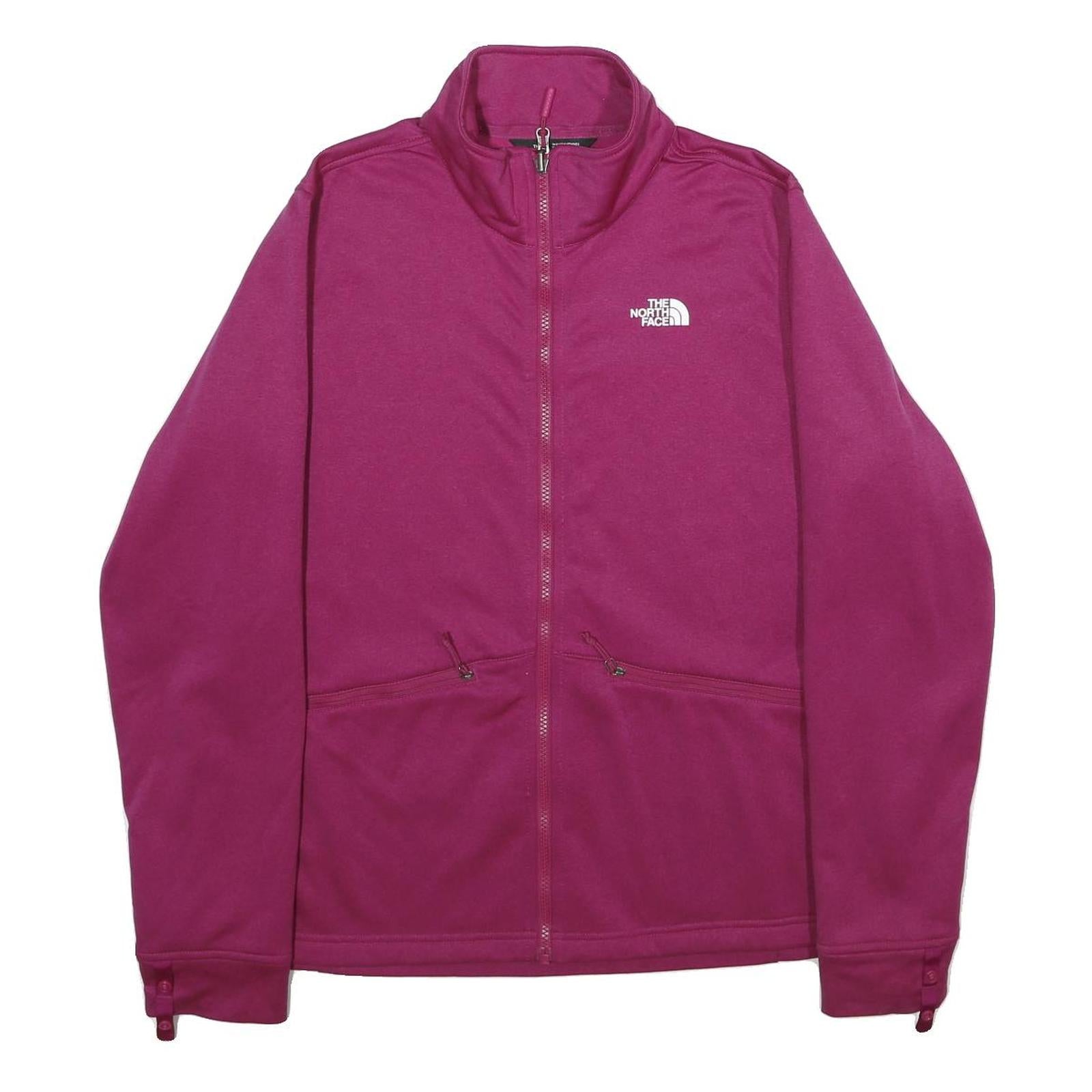 THE NORTH FACE Womens Purple Jacket XL Polyester Zip Casual Outdoor Warm Refurbished - N/A refurbished available on Cerqular