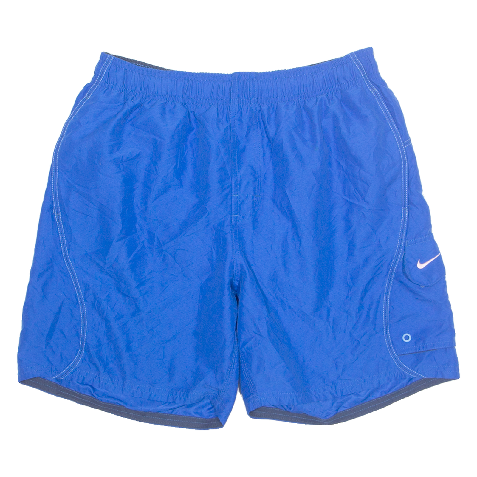 Buy NIKE Mesh Lined Mens Swimming Shorts Blue Relaxed M W30 Refurbished - $23.39 NIKE Mesh Lined Mens Swimming Shorts Blue Relaxed M W30 Refurbished - N/A refurbished available on Cerqular