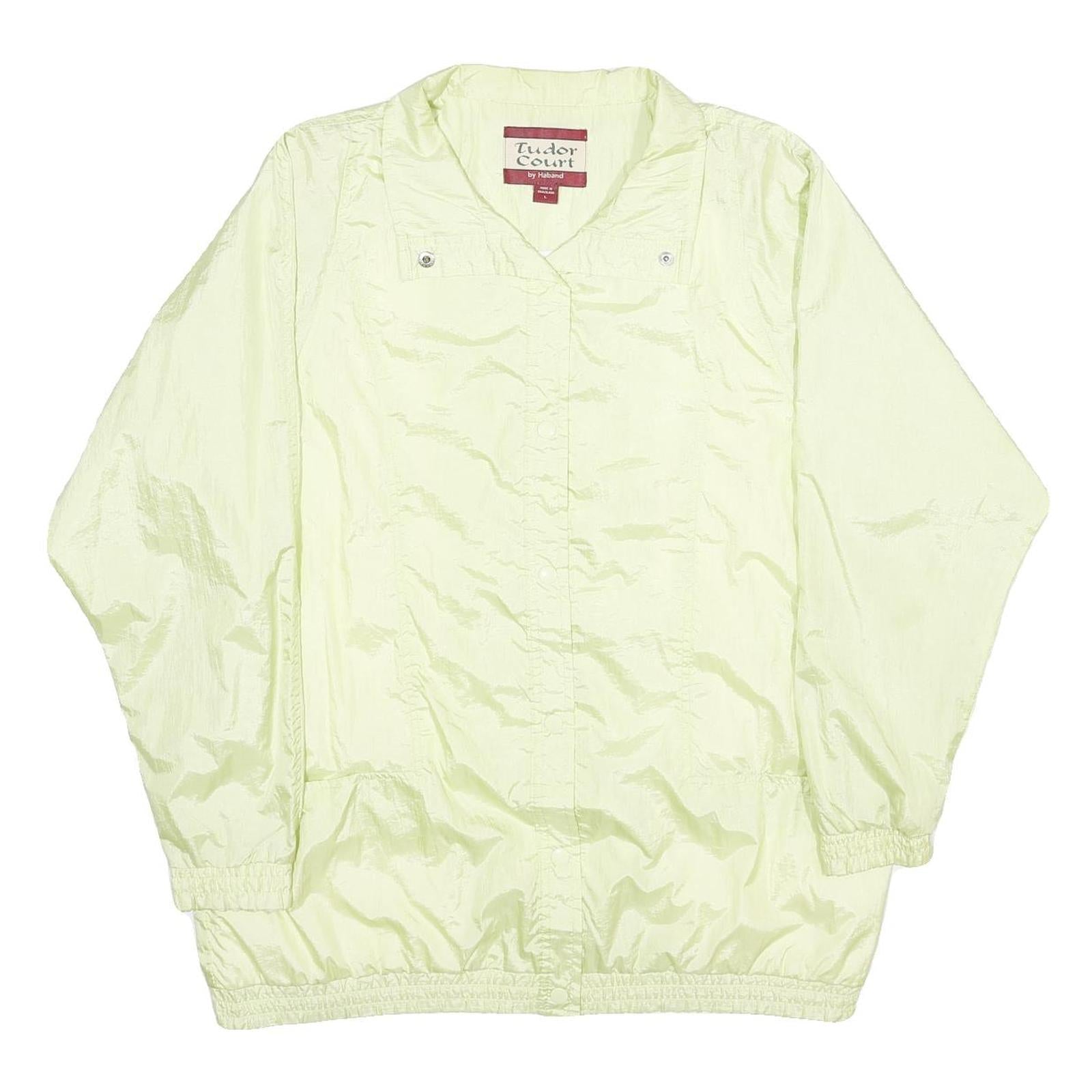 Buy TUDOR COURT Womens Yellow Nylon Button Jacket L Lightweight Casual Outerwear Refurbished - $37.69 TUDOR COURT Womens Yellow Nylon Button Jacket L Lightweight Casual Outerwear Refurbished - N/A refurbished available on Cerqular