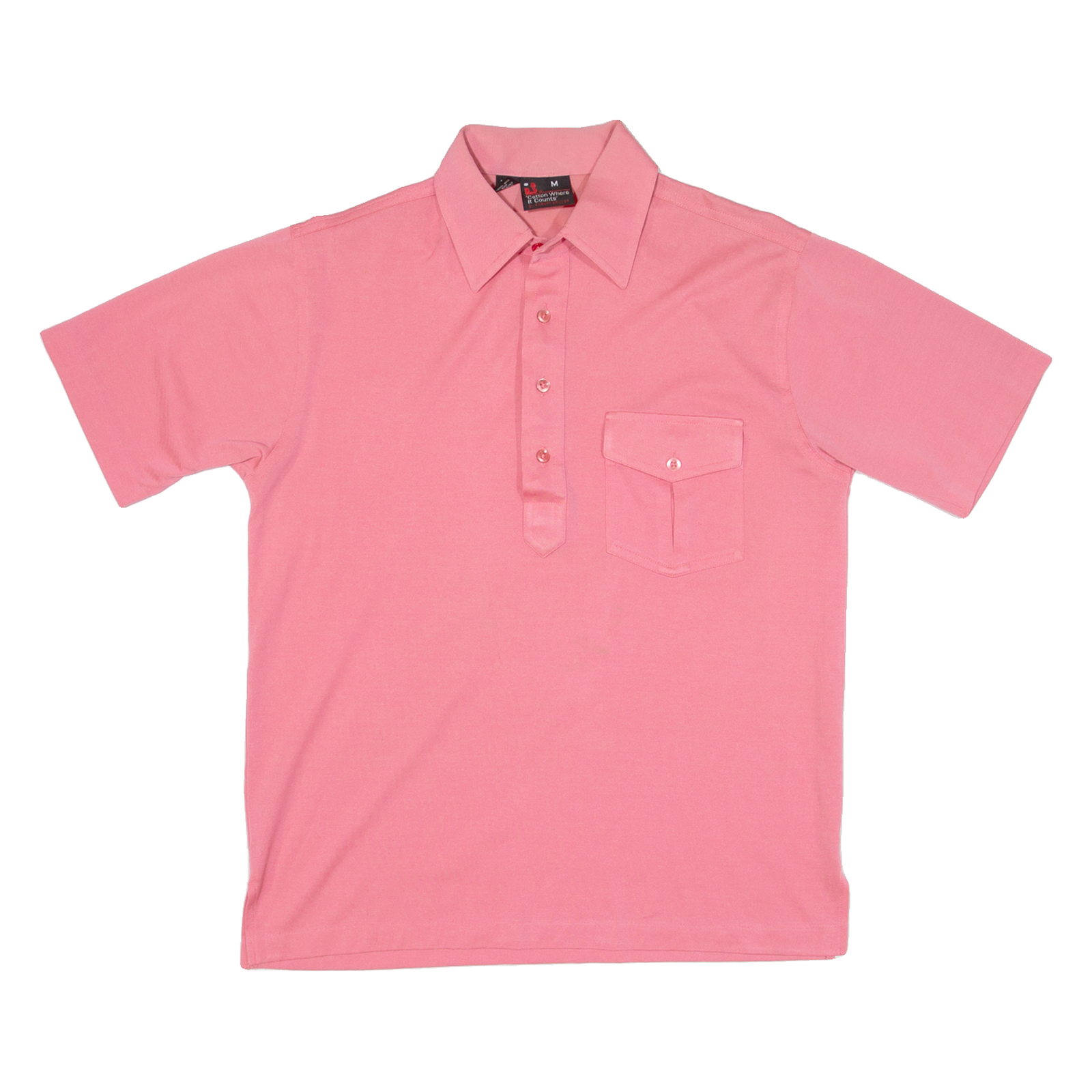 Womens Polo Shirt Pink M Refurbished - N/A refurbished available on Cerqular