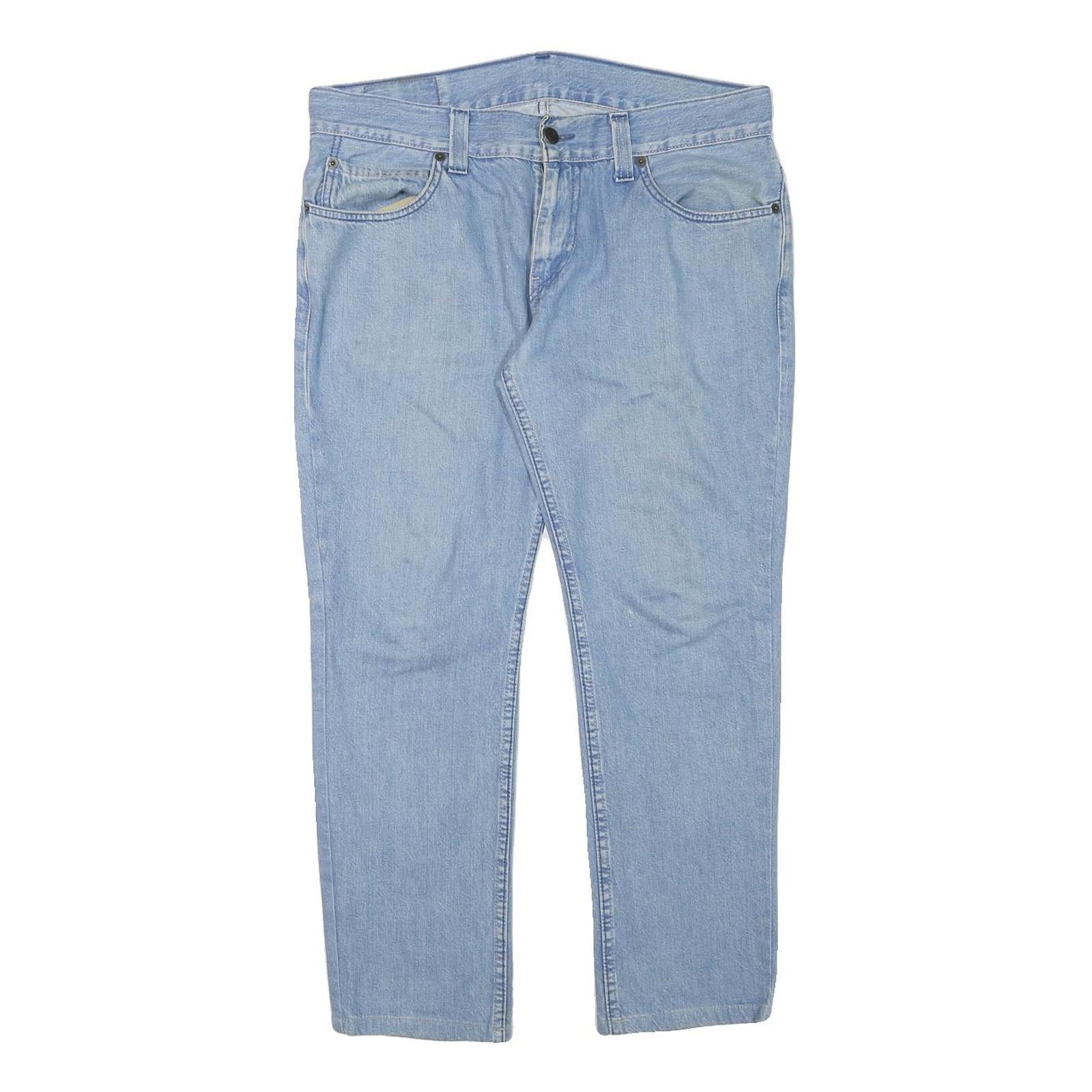 LEVI'S 511 Mens Slim Light Blue Denim W34 L26 Zip Jeans Cotton Blend Refurbished - N/A refurbished available on Cerqular