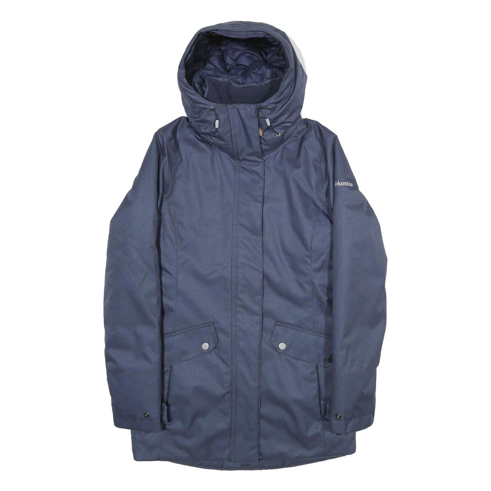 Buy COLUMBIA Womens Navy Blue Outdoor Jacket XS Polyester Water Resistant Hooded Zip Refurbished - $58.49 COLUMBIA Womens Navy Blue Outdoor Jacket XS Polyester Water Resistant Hooded Zip Refurbished - N/A refurbished available on Cerqular