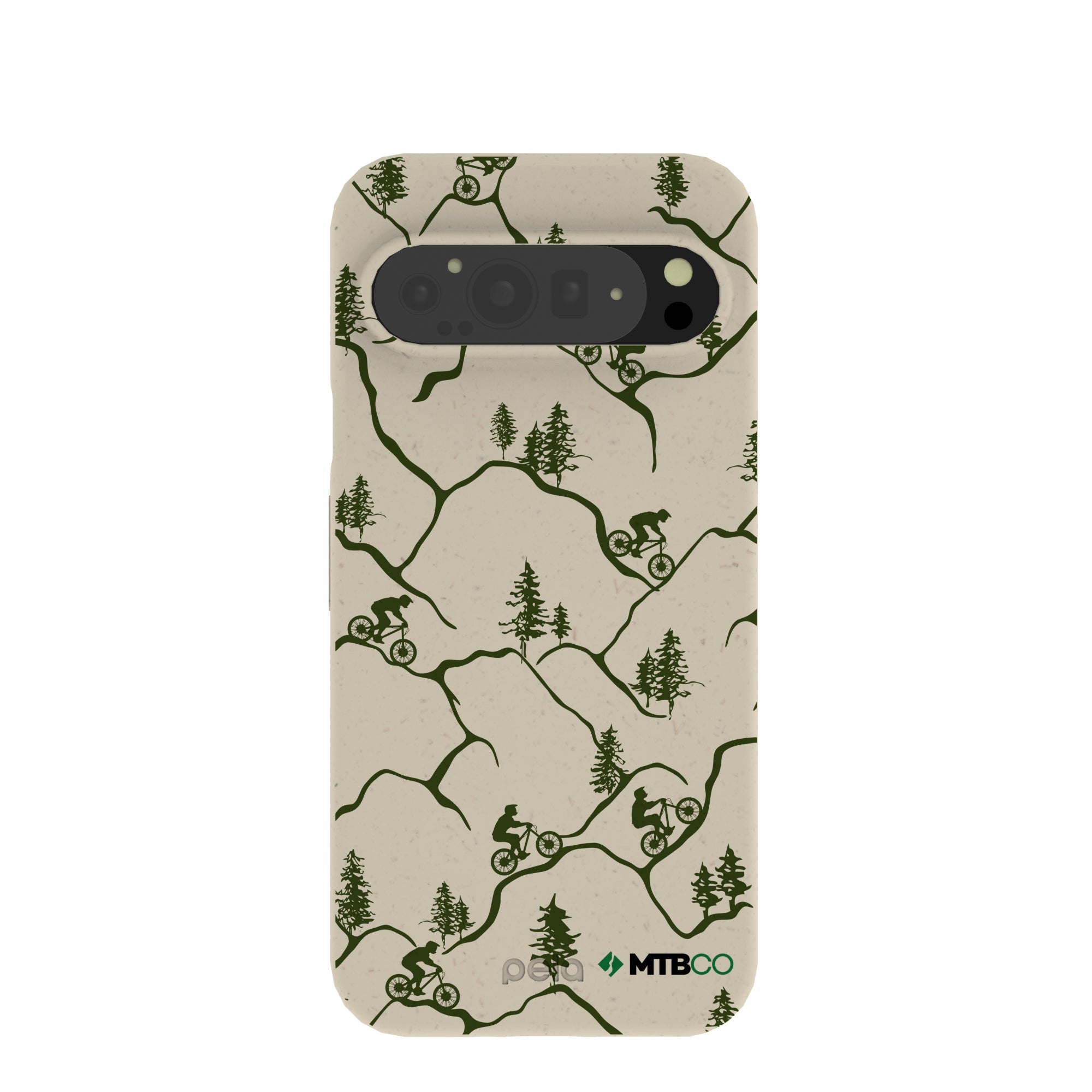 London Fog Bike Trek MTBCO Google Pixel 9 Pro XL Case Refurbished - Pela Case refurbished available on Cerqular