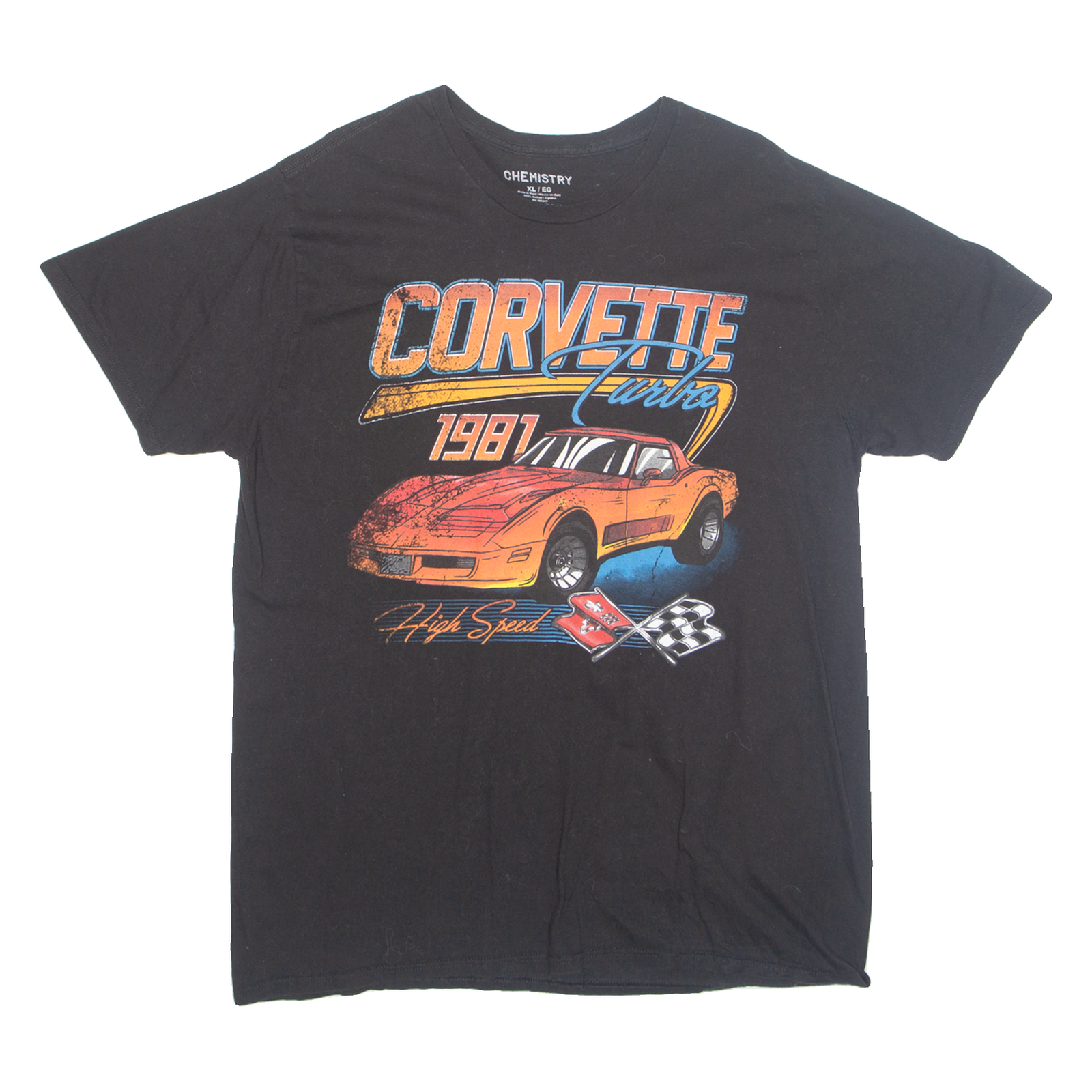 Buy CHEMISTRY Corvette Racing Mens T-Shirt Black XL Refurbished - $25.99 CHEMISTRY Corvette Racing Mens T-Shirt Black XL Refurbished - N/A refurbished available on Cerqular