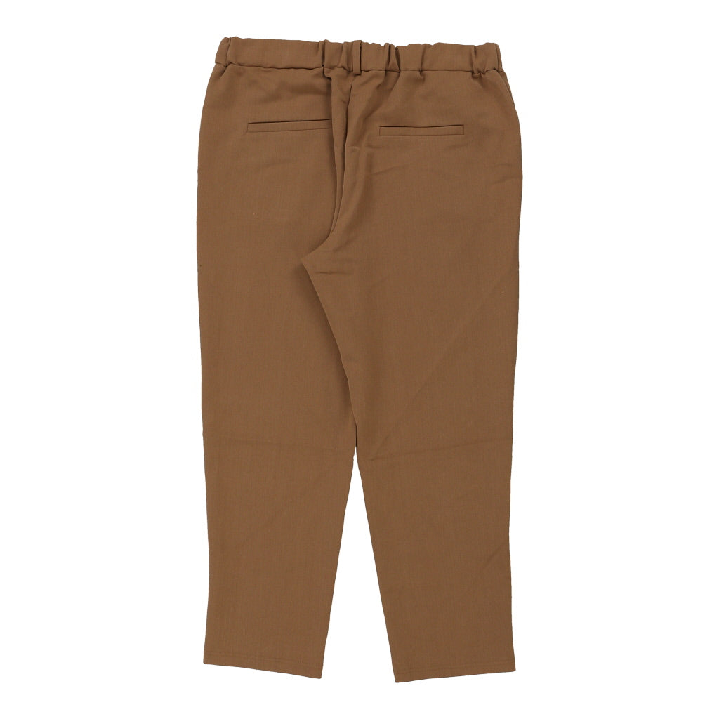 Perlarara Trousers - Large Beige Cotton Refurbished - Thrifted (note: this is a term often used to describe second- refurbished available on Cerqular