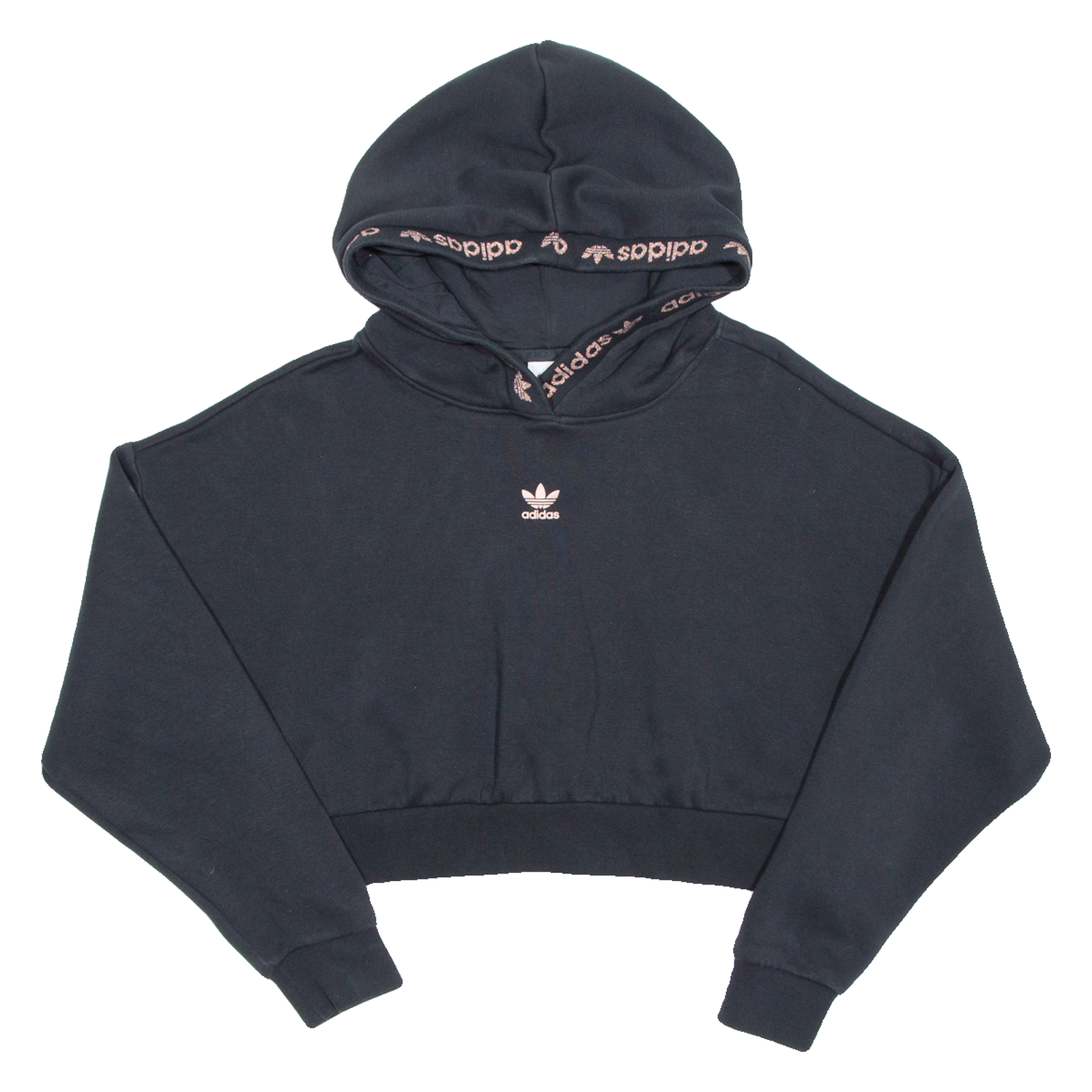 Buy ADIDAS Cropped Womens Black Hoodie UK 8 Refurbished - $28.59 ADIDAS Cropped Womens Black Hoodie UK 8 Refurbished - N/A refurbished available on Cerqular