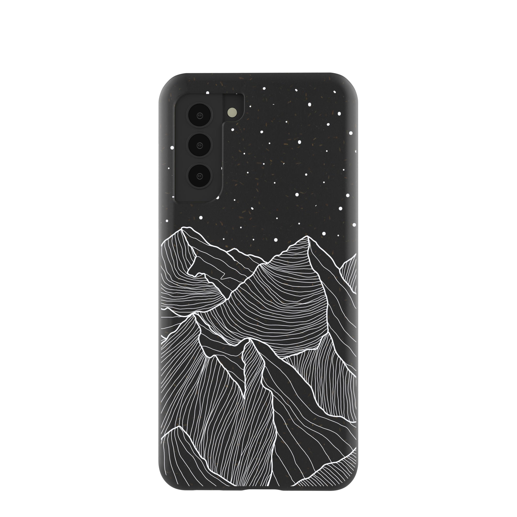 Black Night Panorama Samsung Galaxy S21 Case Refurbished - Pela Case refurbished available on Cerqular