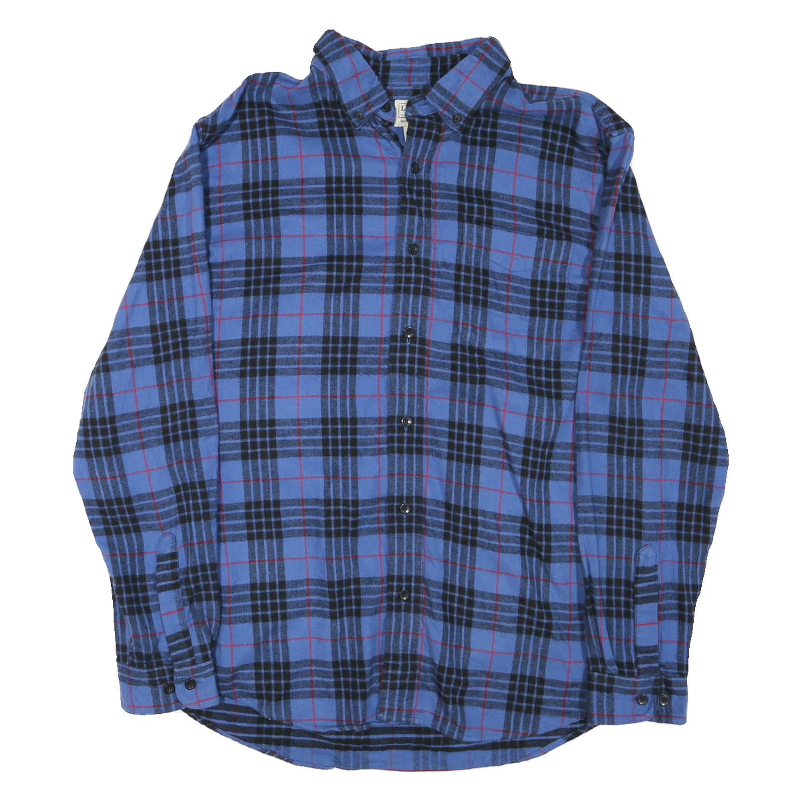Buy LL BEAN Mens Blue & Black Check Shirt L Cotton Classic Button Down Refurbished - $36.39 LL BEAN Mens Blue & Black Check Shirt L Cotton Classic Button Down Refurbished - N/A refurbished available on Cerqular