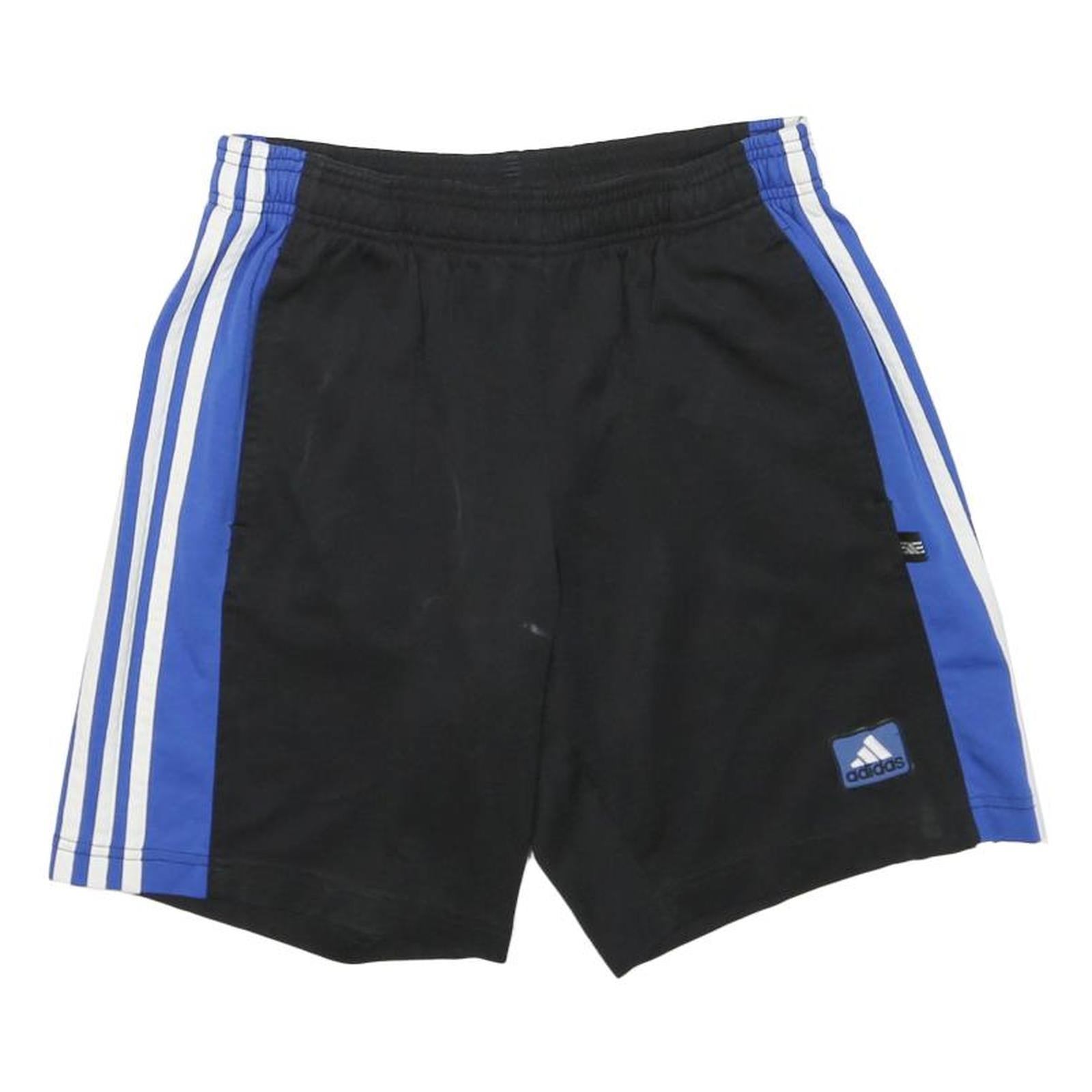 ADIDAS Mens Shorts Black & Blue Sports S W26 Athletic Track Casual Refurbished - N/A refurbished available on Cerqular