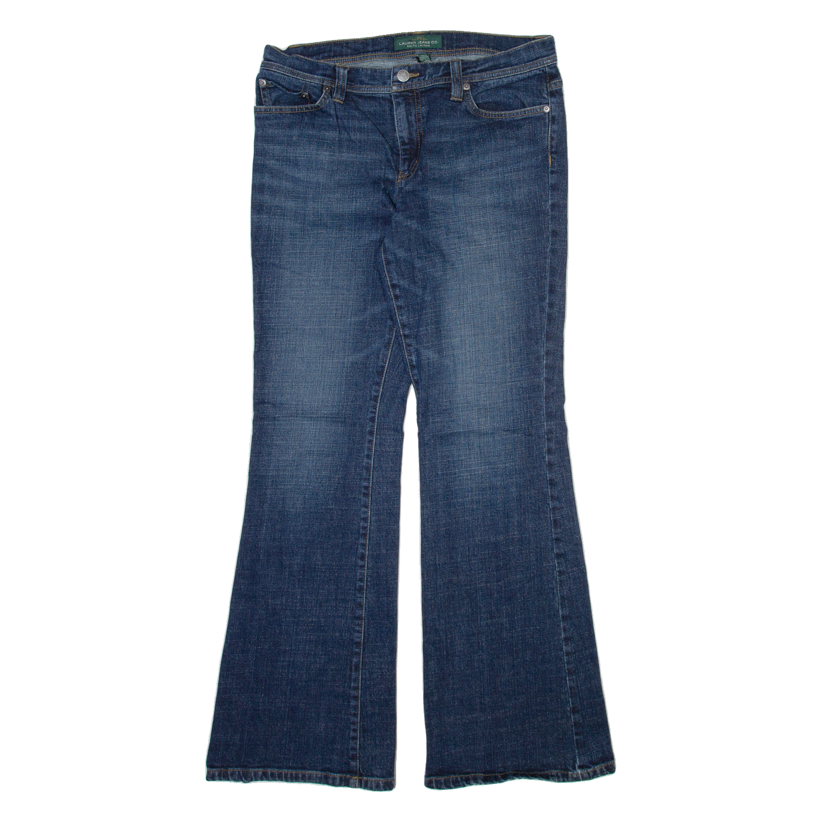 LAUREN RALPH LAUREN Womens Jeans Blue Regular Bootcut W32 L32 Refurbished - N/A refurbished available on Cerqular