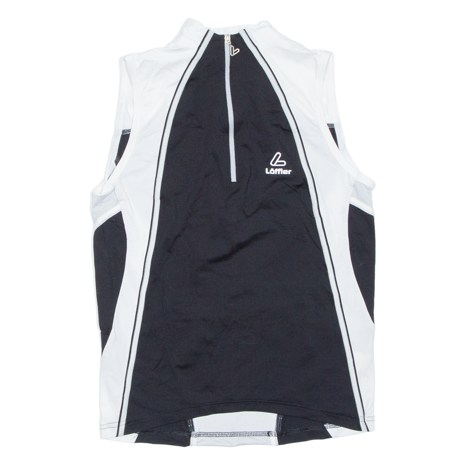 Cycling Mens Jersey Black Sleeveless 1/2 Zip XS Refurbished - N/A refurbished available on Cerqular