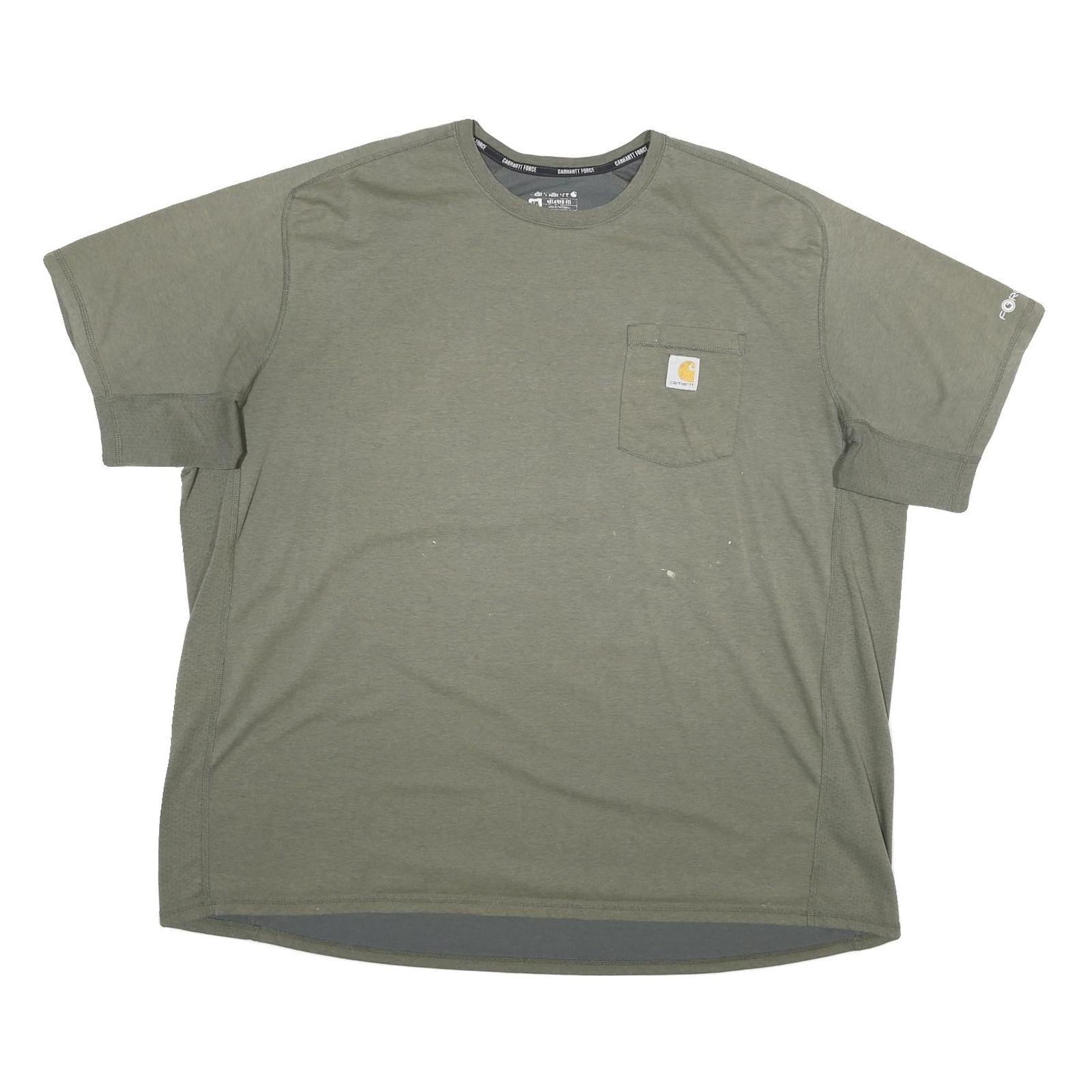 Buy CARHARTT Mens Green T-Shirt XL Short Sleeve Crew Neck Cotton Blend Pocket Tee Refurbished - $27.29 CARHARTT Mens Green T-Shirt XL Short Sleeve Crew Neck Cotton Blend Pocket Tee Refurbished - N/A refurbished available on Cerqular