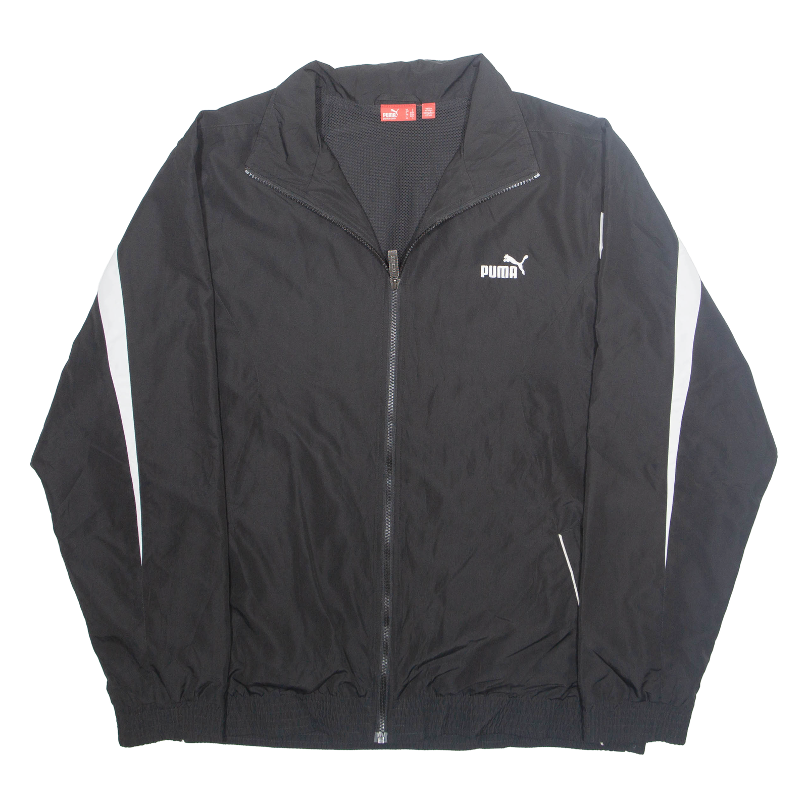 PUMA Mens Track Jacket Black L Refurbished - N/A refurbished available on Cerqular