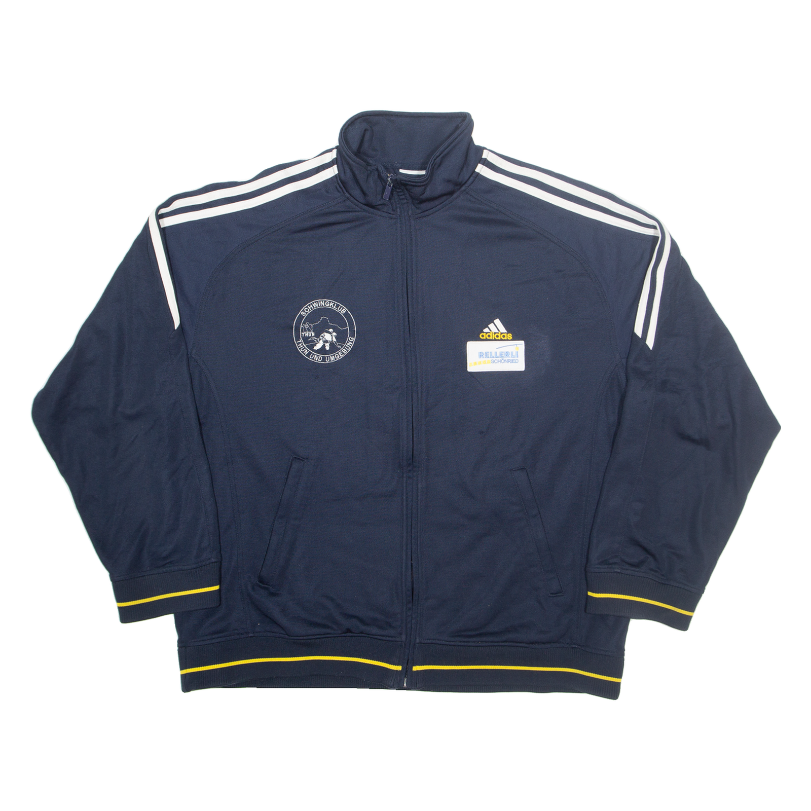 ADIDAS Schwingklub Mens Track Jacket Blue XL Refurbished - N/A refurbished available on Cerqular