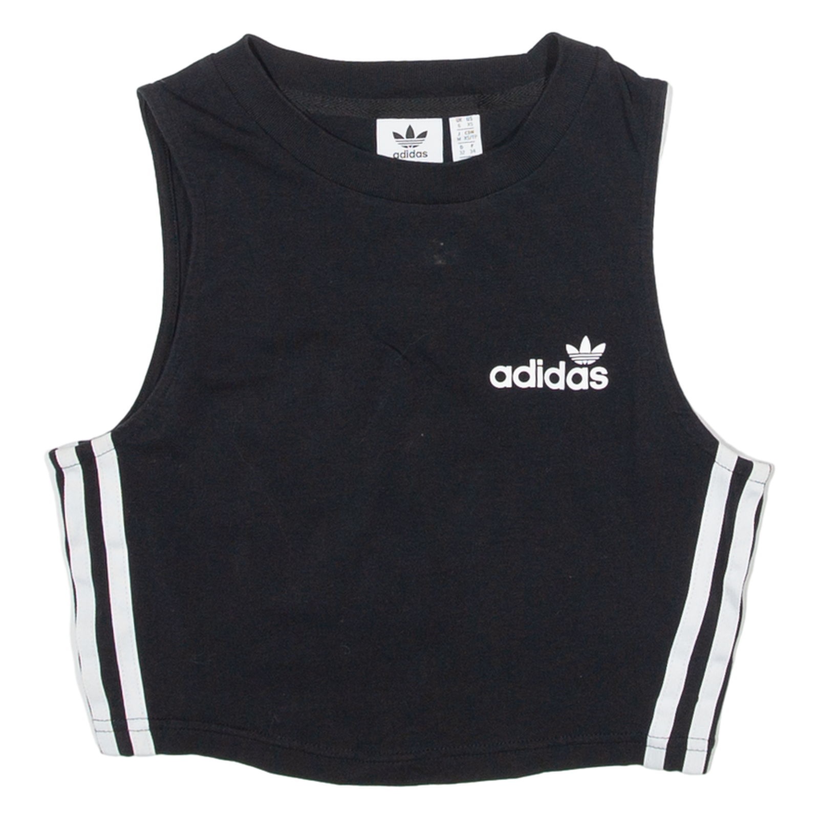 ADIDAS Womens Vest Black UK 6 Refurbished - N/A refurbished available on Cerqular