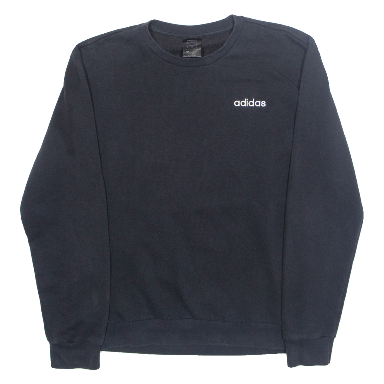 ADIDAS Mens Sweatshirt Black M Refurbished - N/A refurbished available on Cerqular