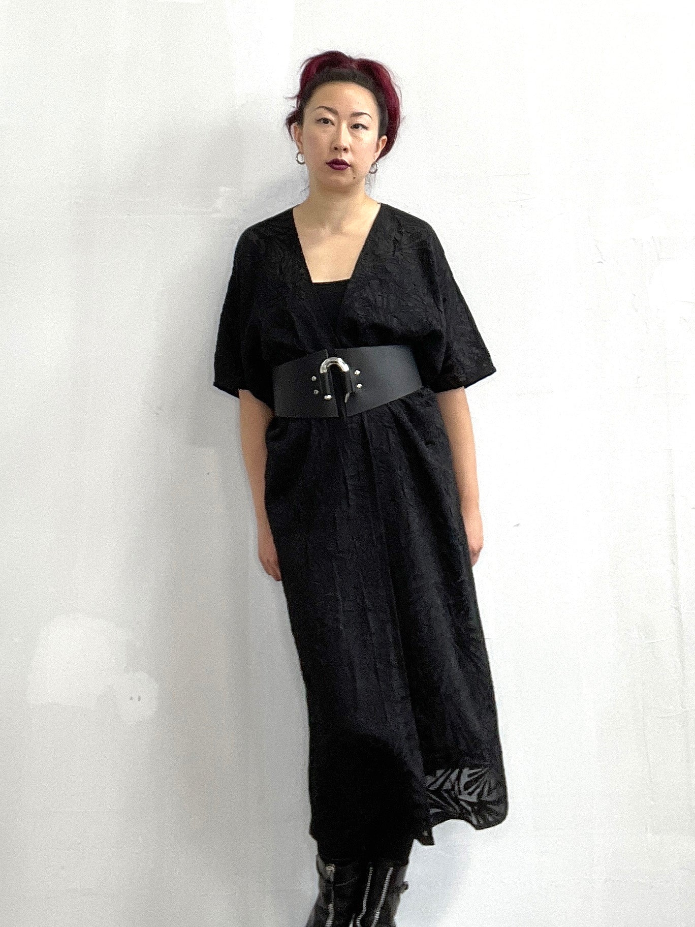 Buy Black Burnout Velvet Kaftan Refurbished - $119.00 Black Burnout Velvet Kaftan Refurbished - N/A (I could not find a well-known brand by this name refurbished available on Cerqular