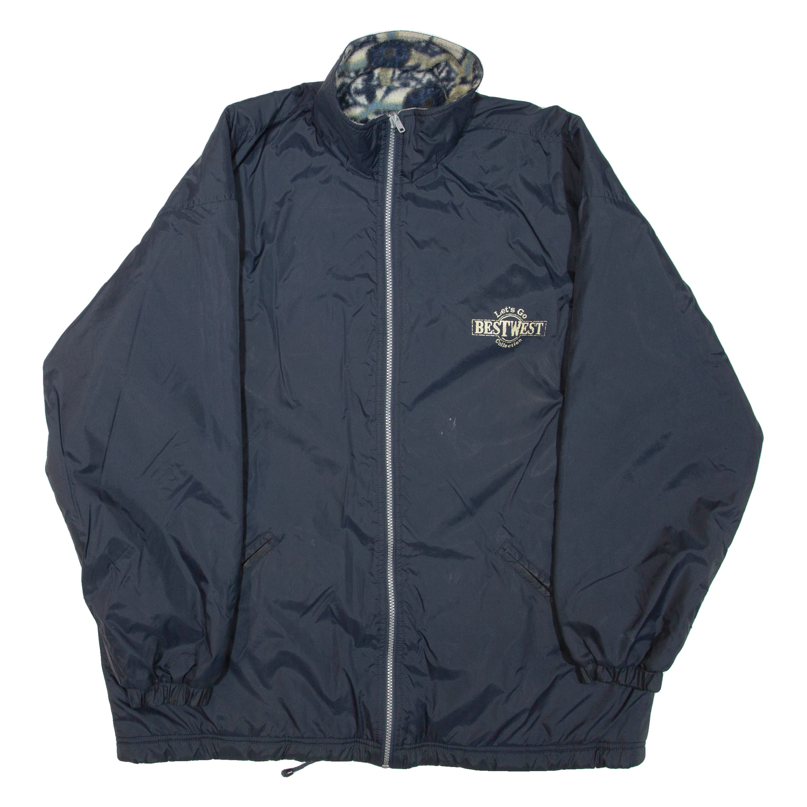 BESTWEST COLLECTION Reversible Mens Jacket Blue 2XL Refurbished - N/A refurbished available on Cerqular