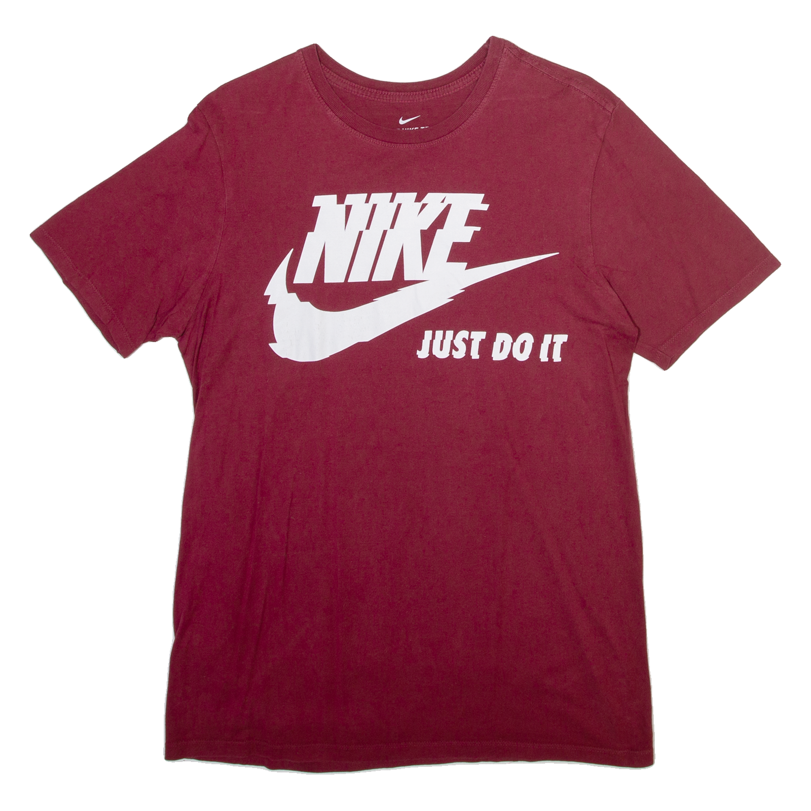 NIKE Mens T-Shirt Red M Refurbished - N/A refurbished available on Cerqular