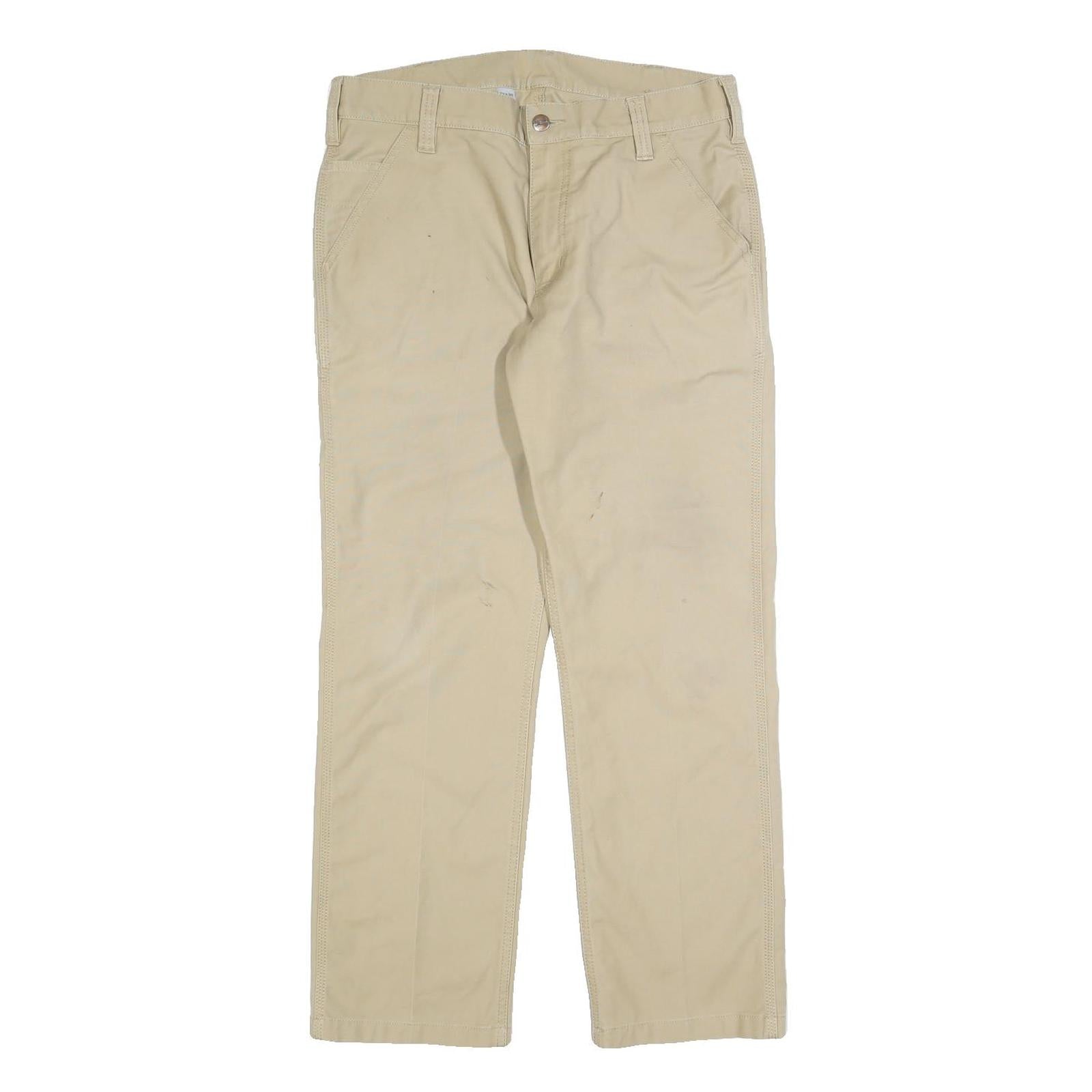 Buy CARHARTT Mens Jeans Beige Regular Straight Denim W33 L30 Workwear Durable Zip Refurbished - $49.39 CARHARTT Mens Jeans Beige Regular Straight Denim W33 L30 Workwear Durable Zip Refurbished - N/A refurbished available on Cerqular