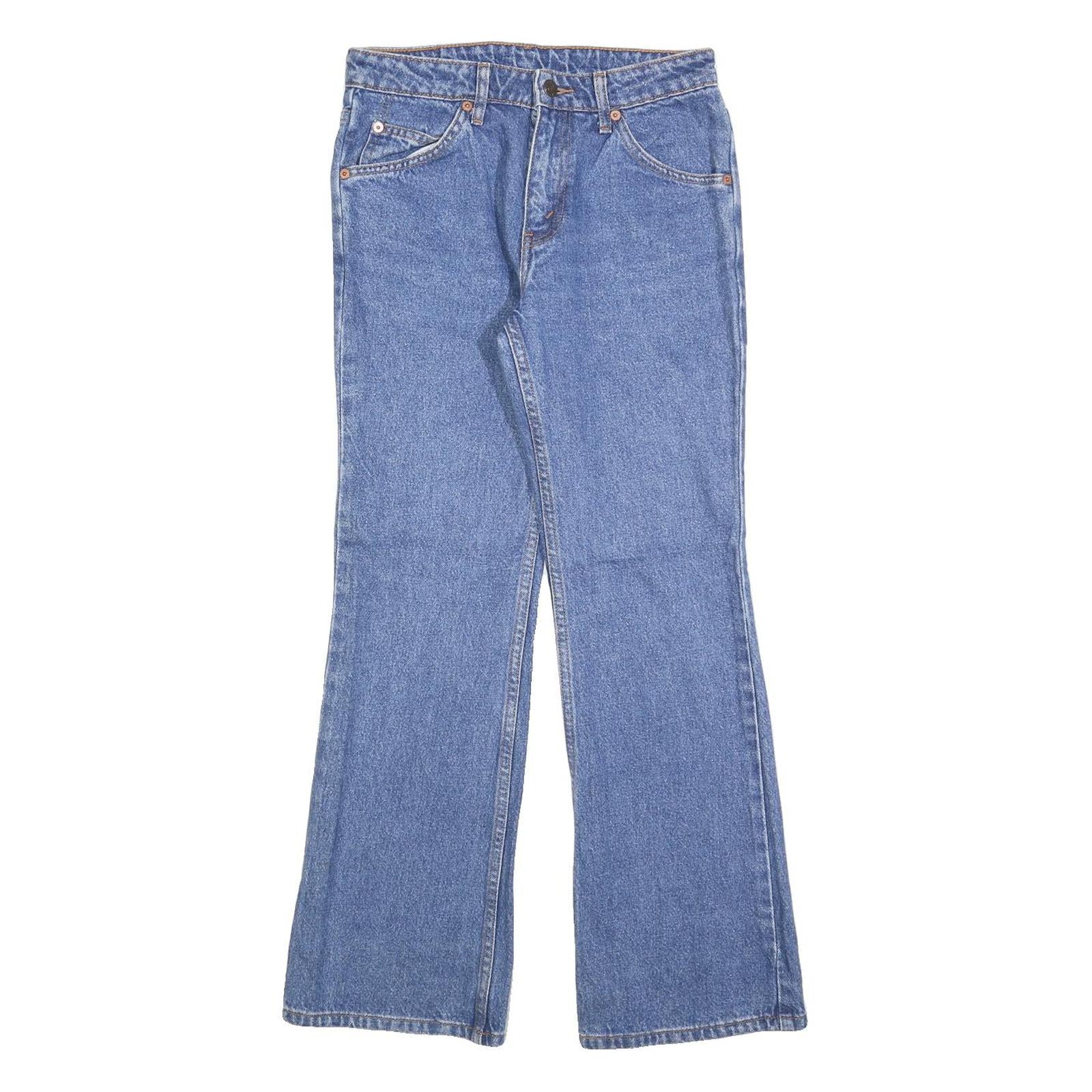LEVI'S 563 Womens Jeans Blue Regular Bootcut Denim Medium W28 L28 Classic Fit Refurbished - N/A refurbished available on Cerqular
