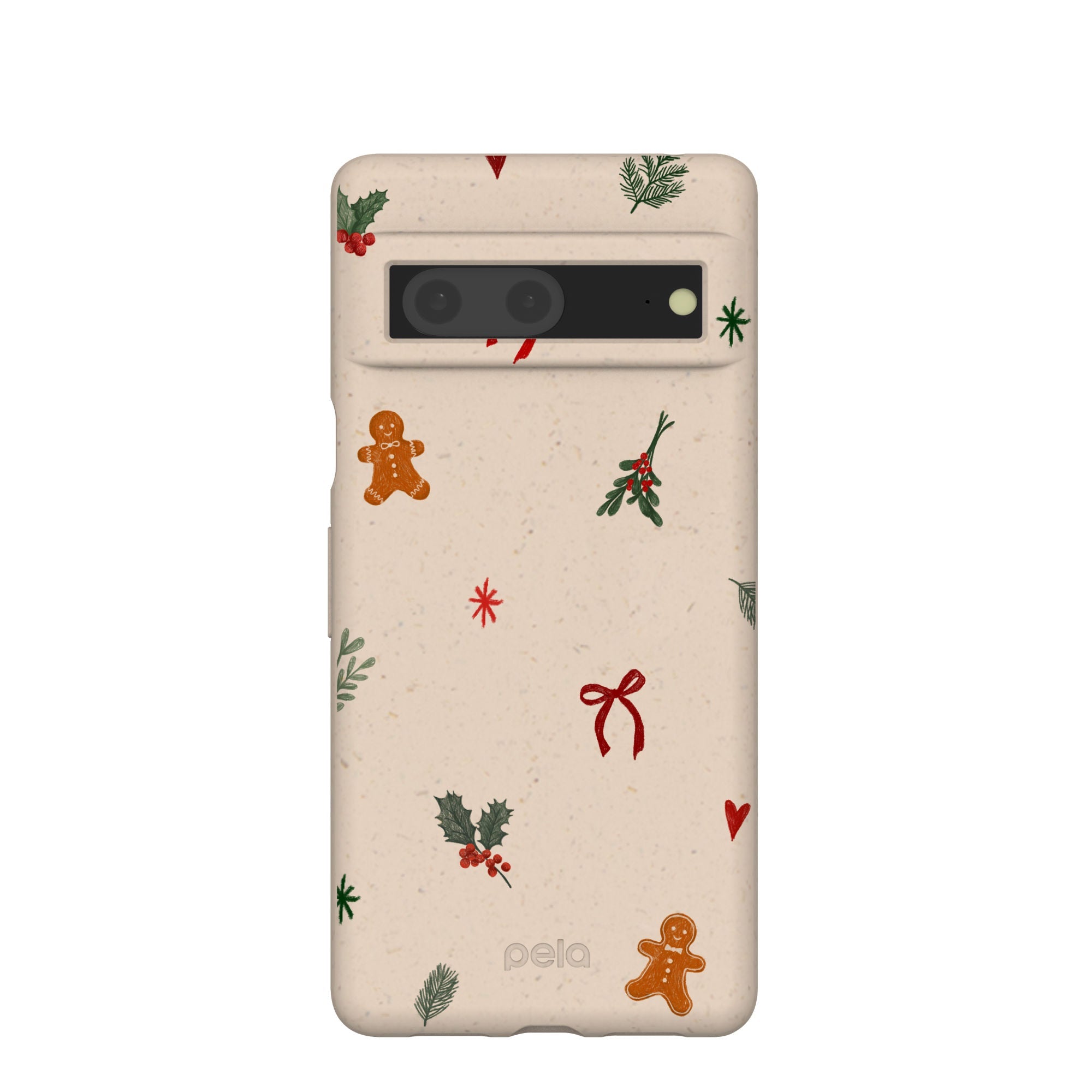 Seashell Be Merry Google Pixel 7 Case Refurbished - Pela Case refurbished available on Cerqular